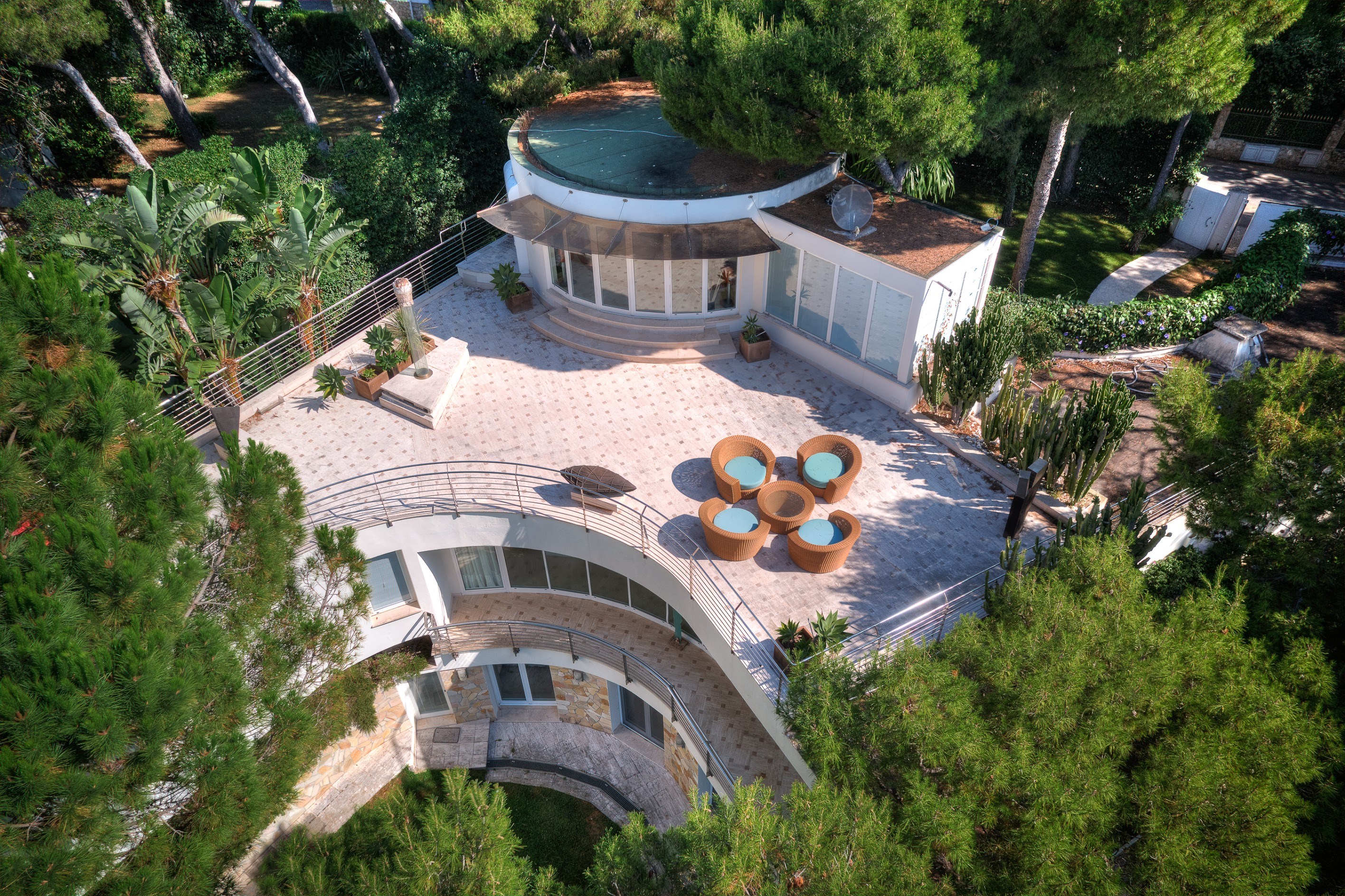  Saint-Jean-Cap-Ferrat contemporary villa with pool, 4 bedrooms and sea glimpse … - 物件實景