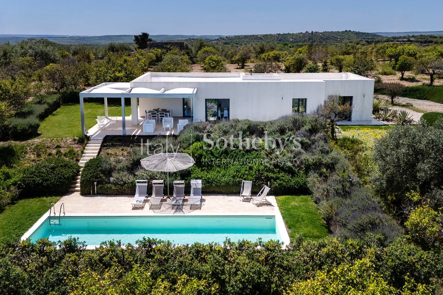  Villa with pool and panoramic views over the Val di Noto - 物件實景