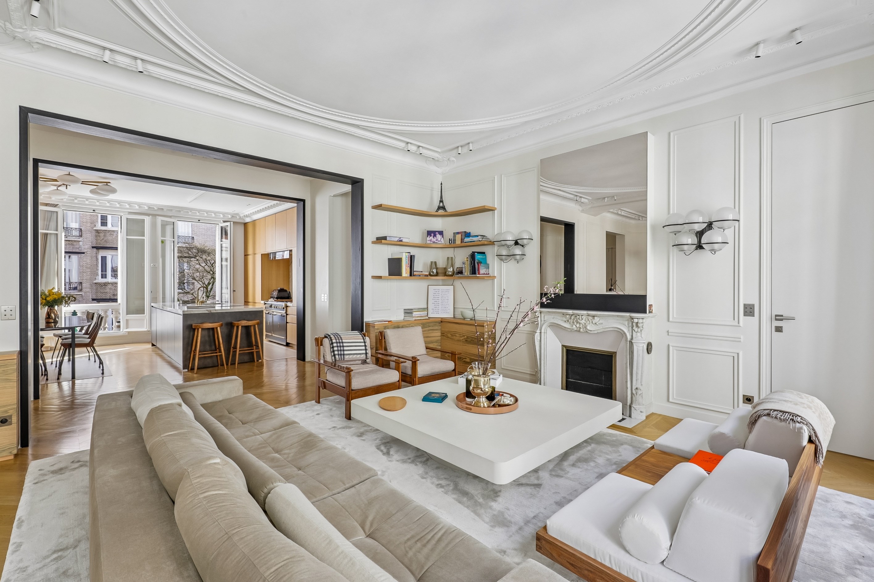  A magnificent Haussmann-style apartment renovated by a renowned architect - 物件實景
