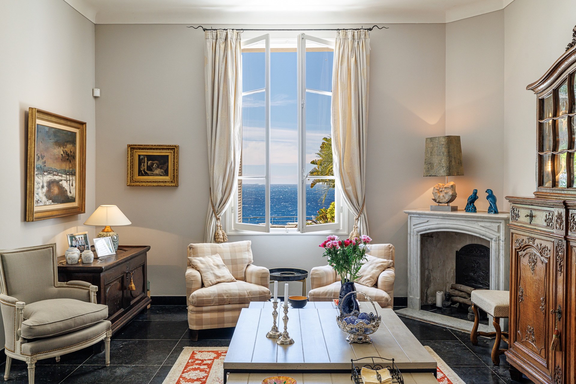  Cap de Nice Belle Époque villa with panoramic sea views and pool facing Saint-J… - 物件實景
