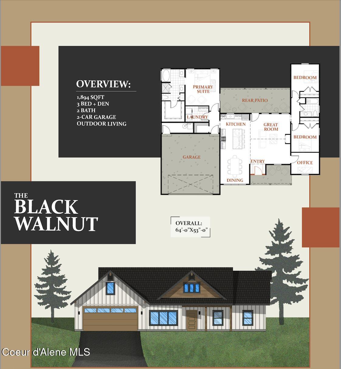 Hayden, Idaho, 83835, United States, 3 Bedrooms Bedrooms, ,2 BathroomsBathrooms,Residential,For Sale,1937256