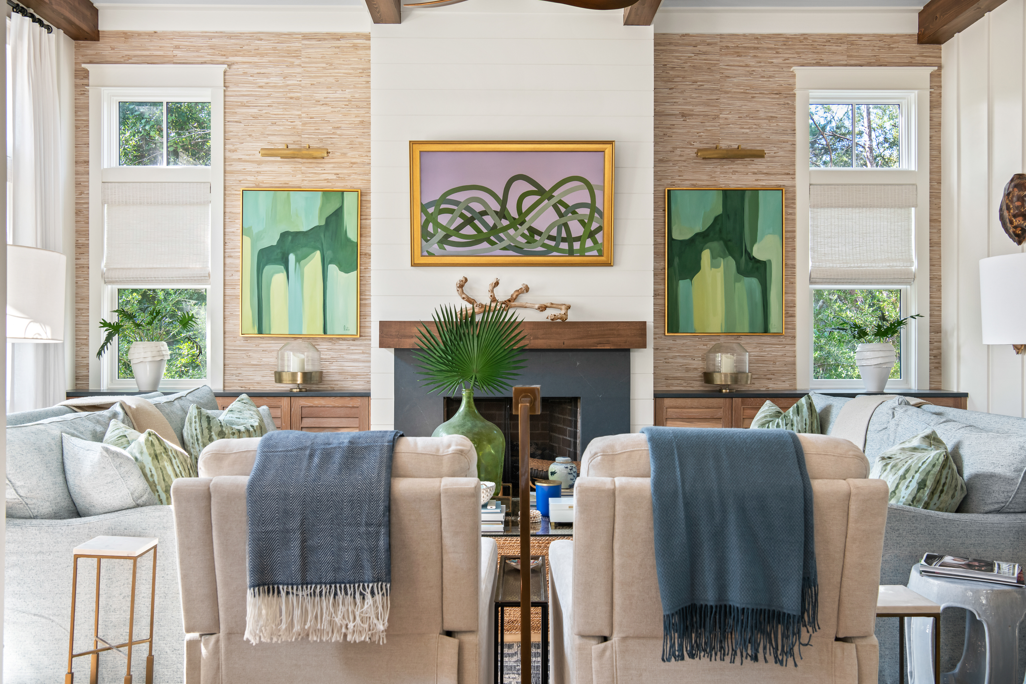  Distinctive Preserve-Backed Seagrove Beach Retreat Near the Gulf - 物件實景