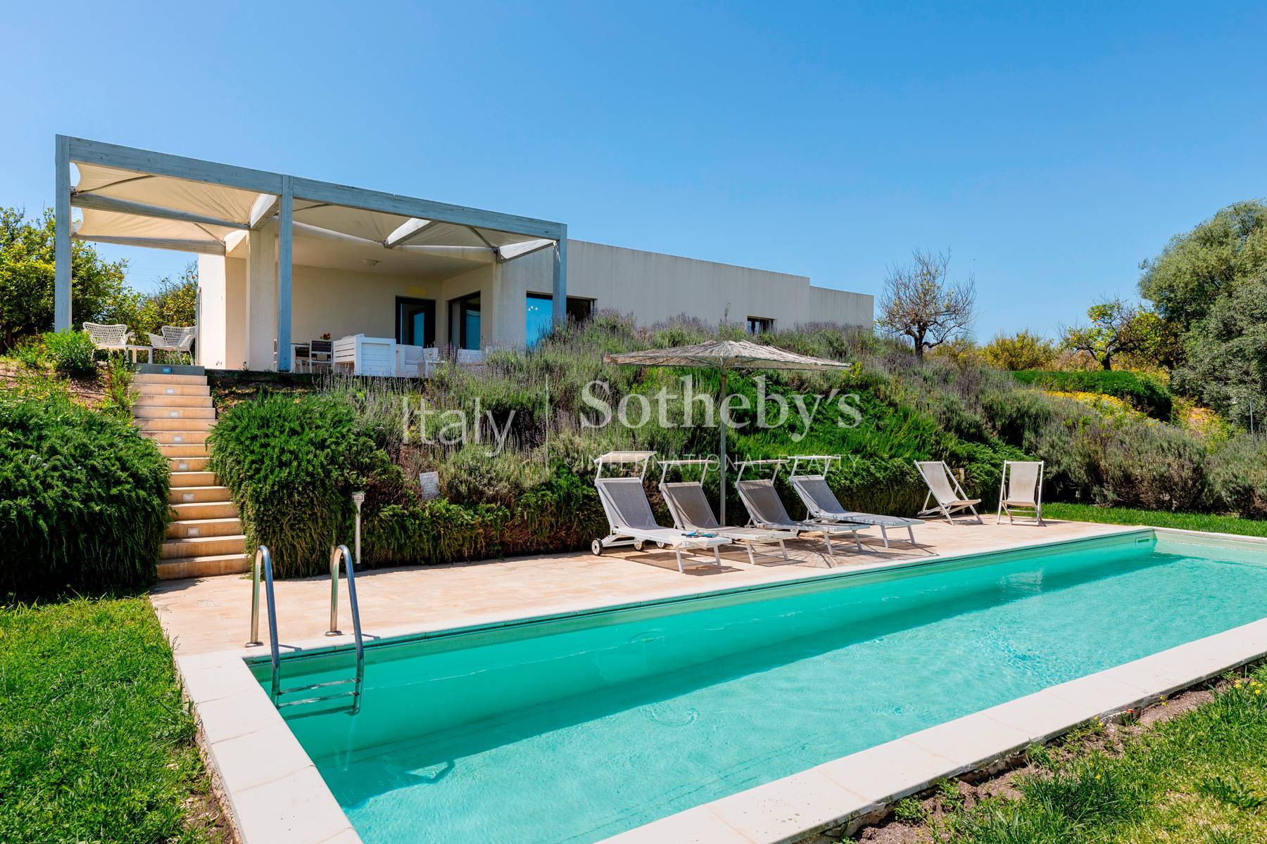  Villa with pool and panoramic views over the Val di Noto - 物件實景