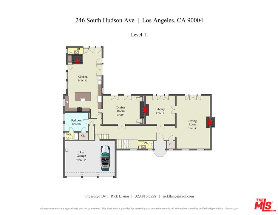 Los Angeles, California, 90004, United States, 6 Bedrooms Bedrooms, ,7 BathroomsBathrooms,Residential,For Sale,1907510