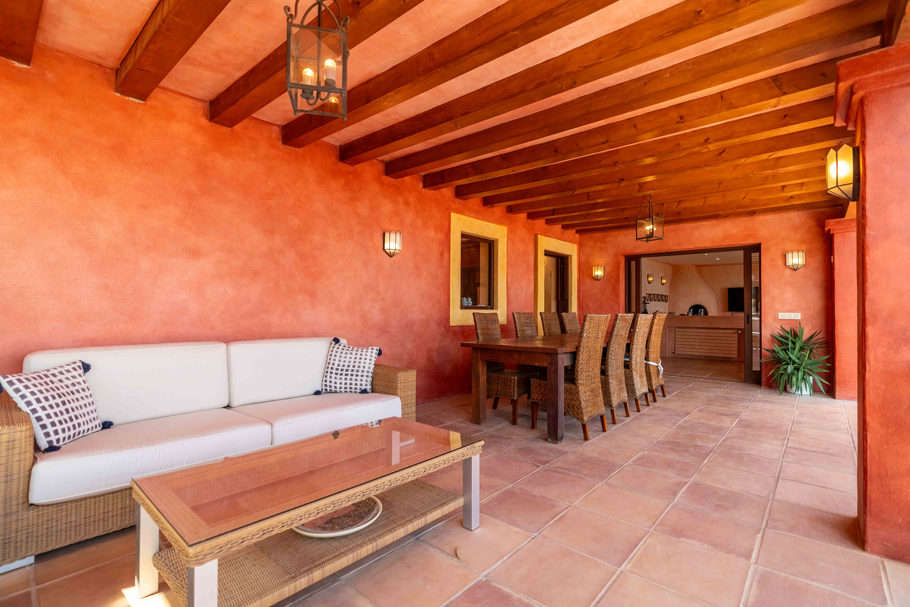  Renovated villa with sea views in Es Cubells, Ibiza - 物件實景