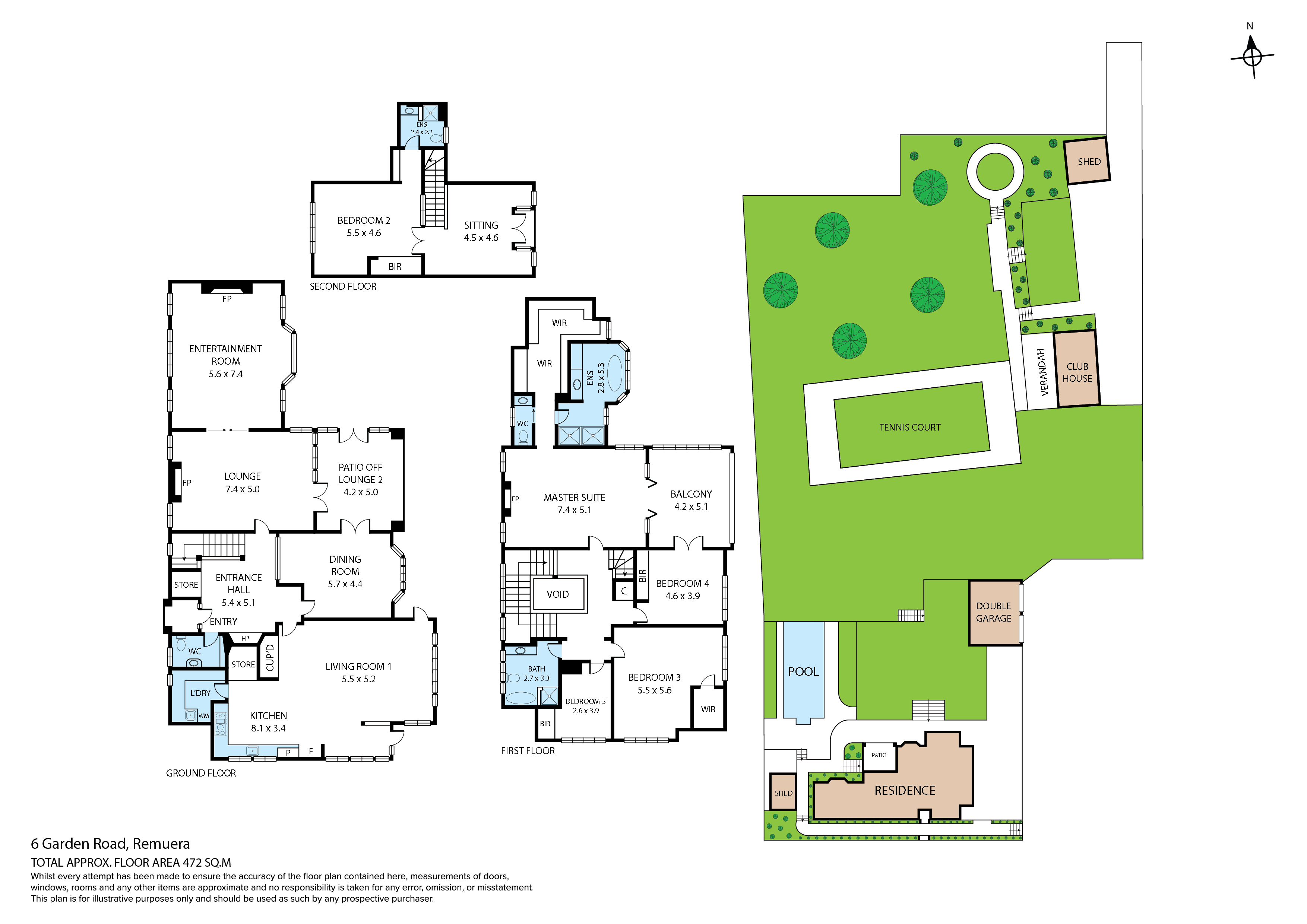 A Once-in-a-Generation Remuera Estate - 物件實景