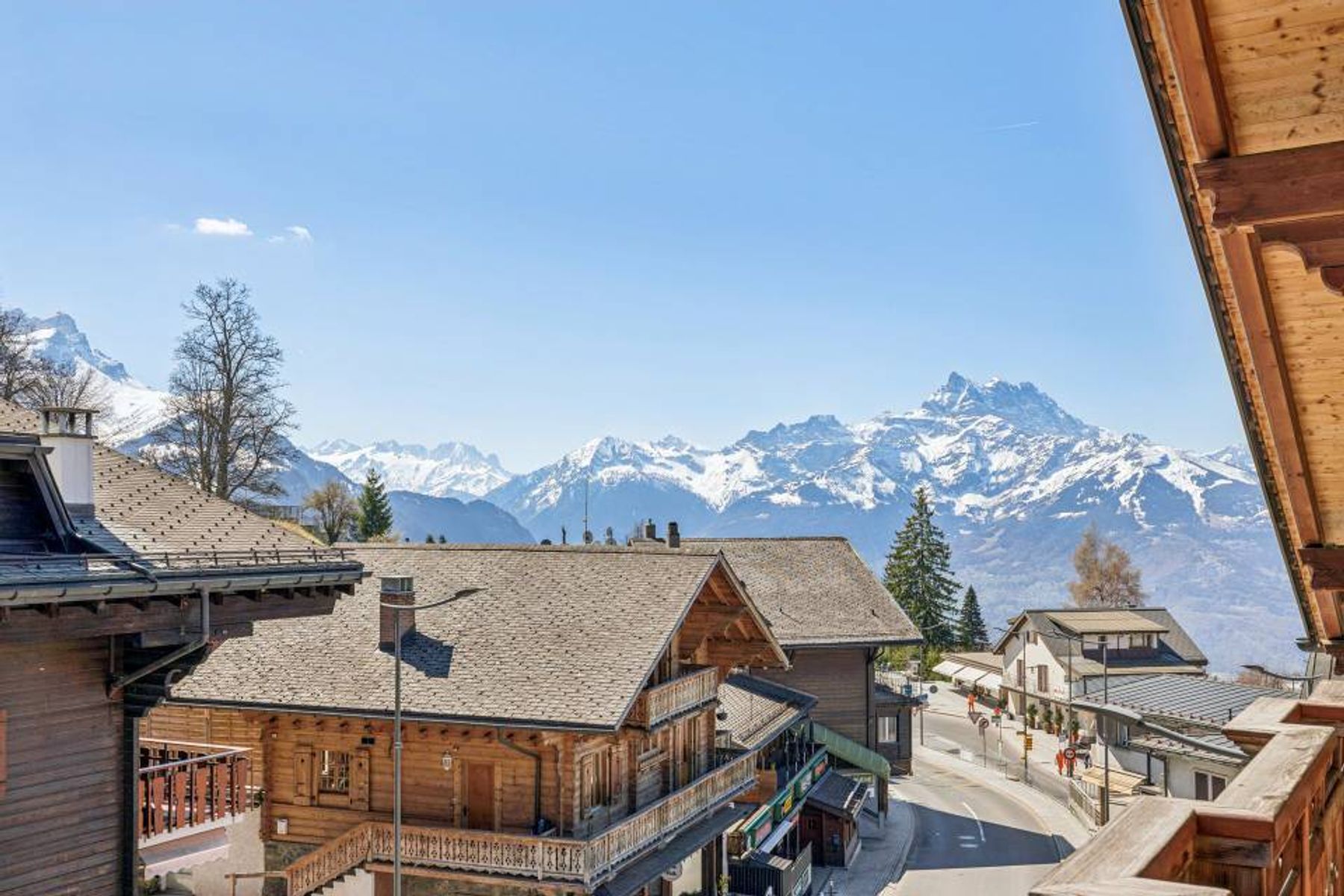  Villars, prime location 3.5p with cachet, large balcony, lovely view and parking - 物件實景