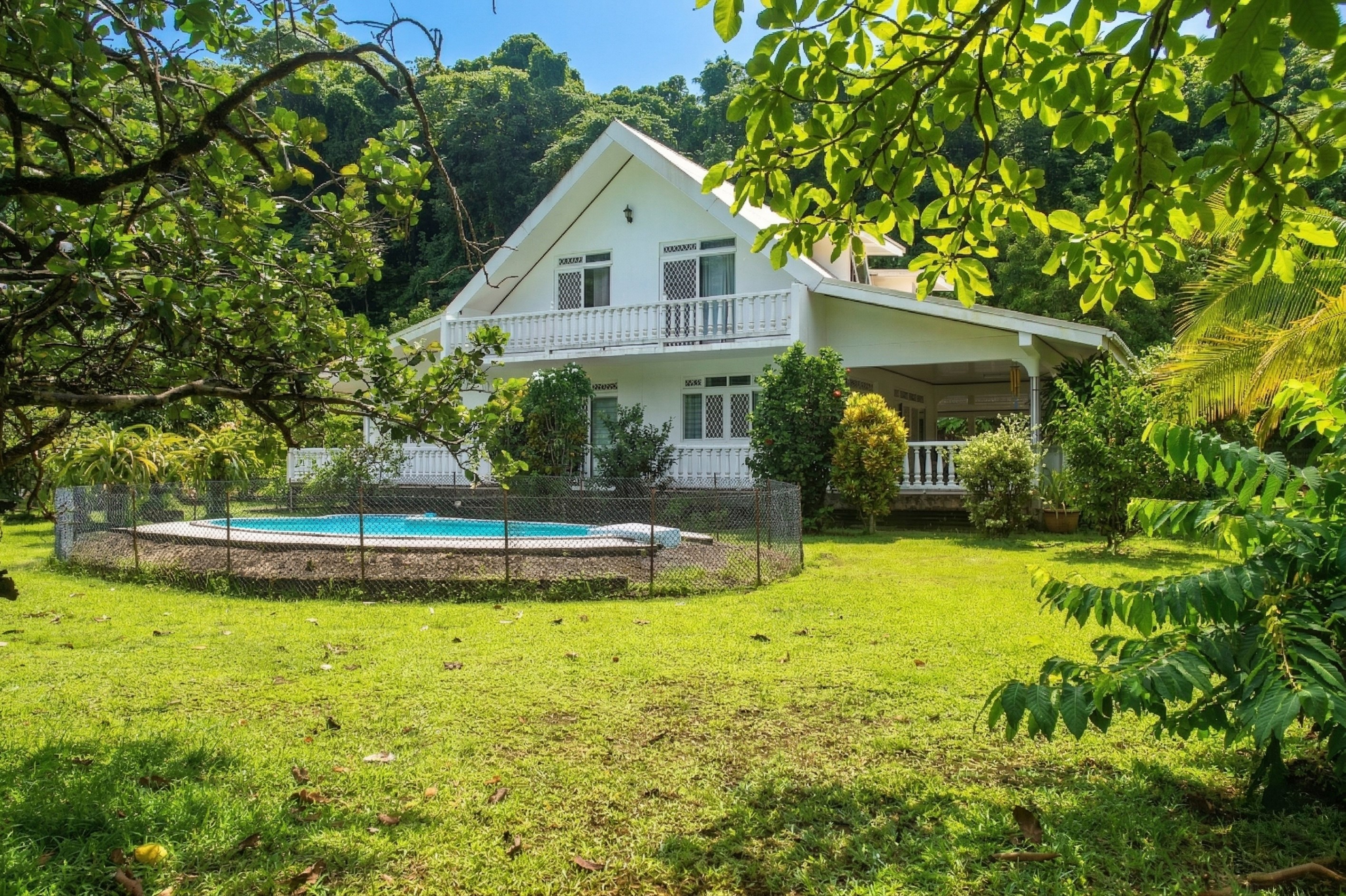  Raiatea – Taputapuatea – Peaceful Haven with Mountain Views, Pool and Tropical … - 物件實景