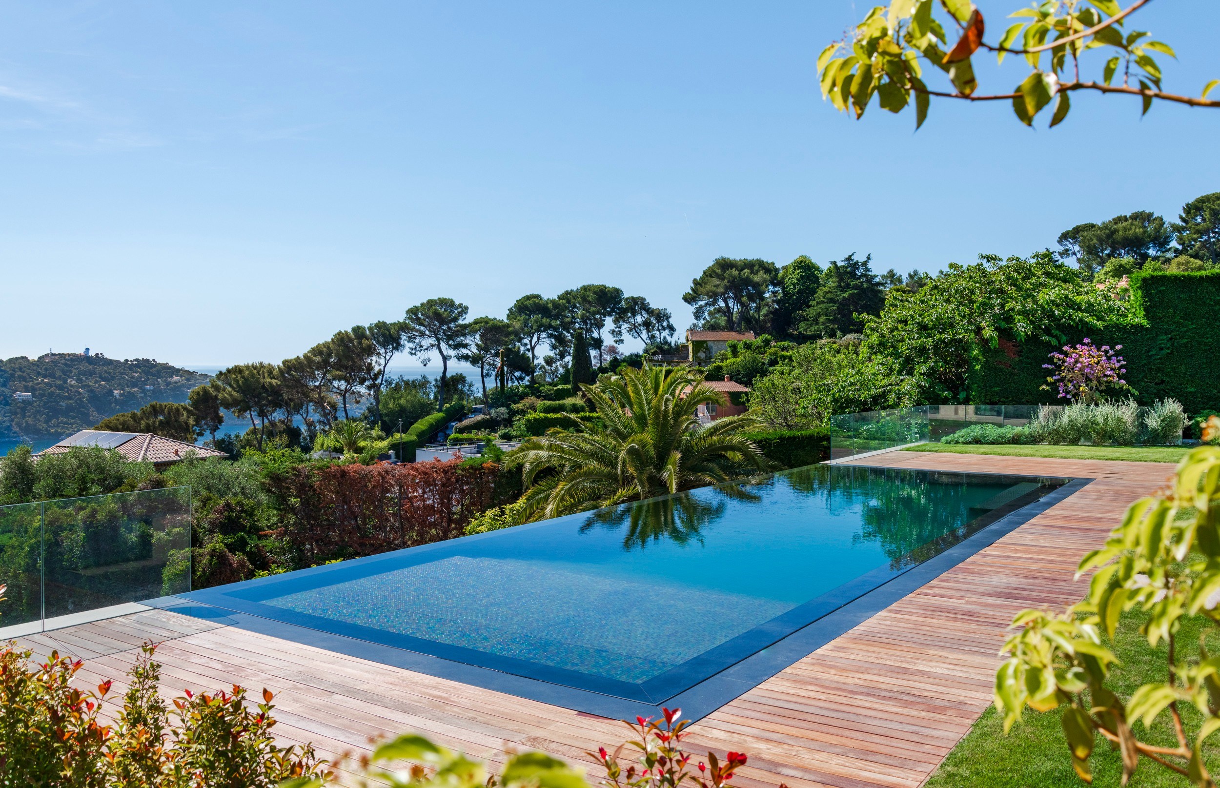  Contemporary sea view villa near Villefranche-sur-Mer with infinity pool - 物件實景
