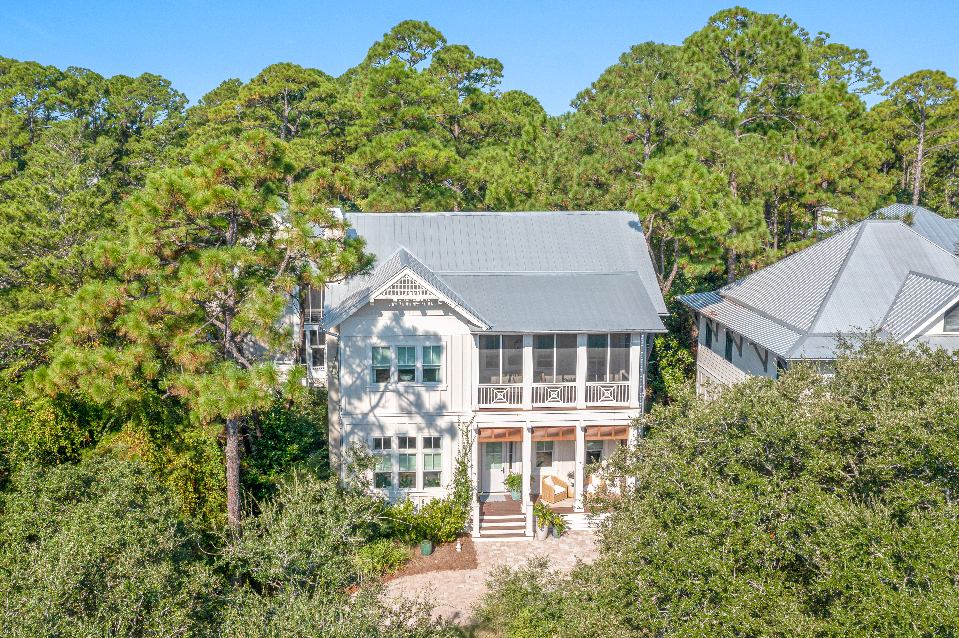  Distinctive Preserve-Backed Seagrove Beach Retreat Near the Gulf - 物件實景
