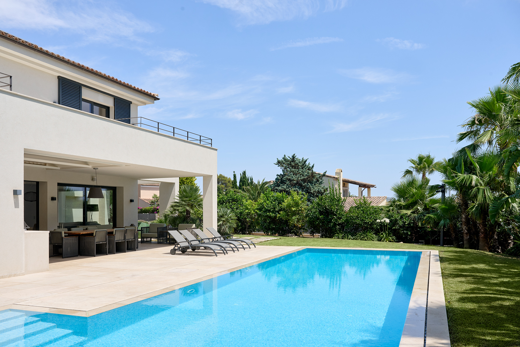  Contemporary villa with pool in Nova Santa Ponsa - 物件實景