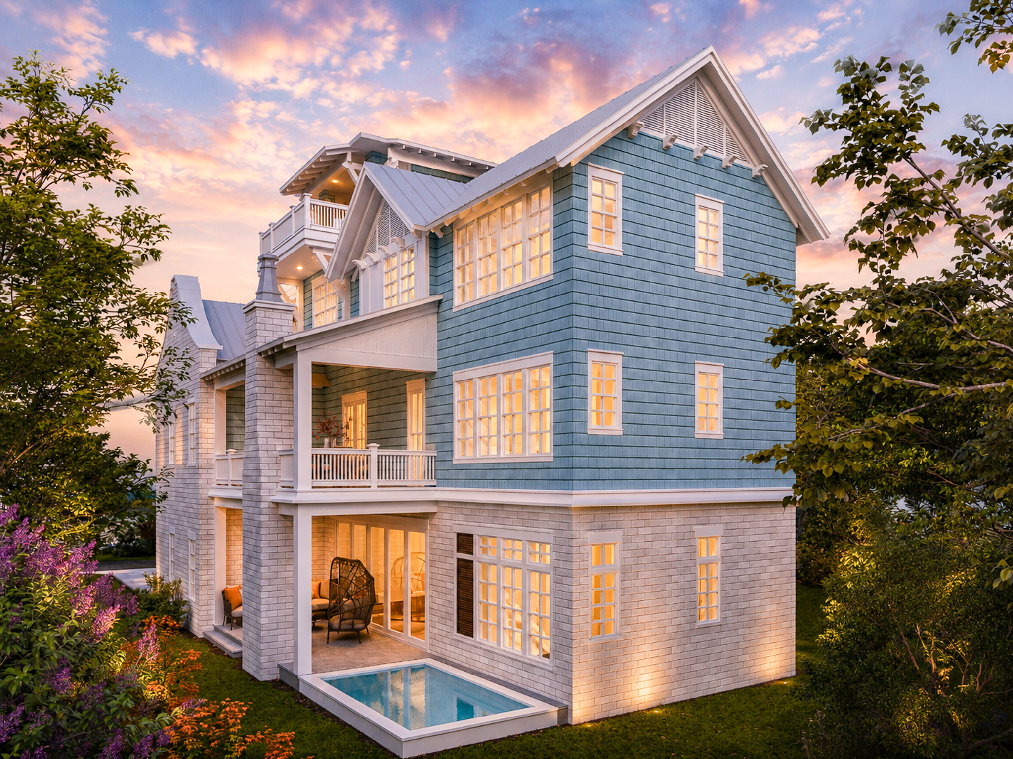  Gulf Views & Elevated Coastal Living in Old Seagrove - 物件實景