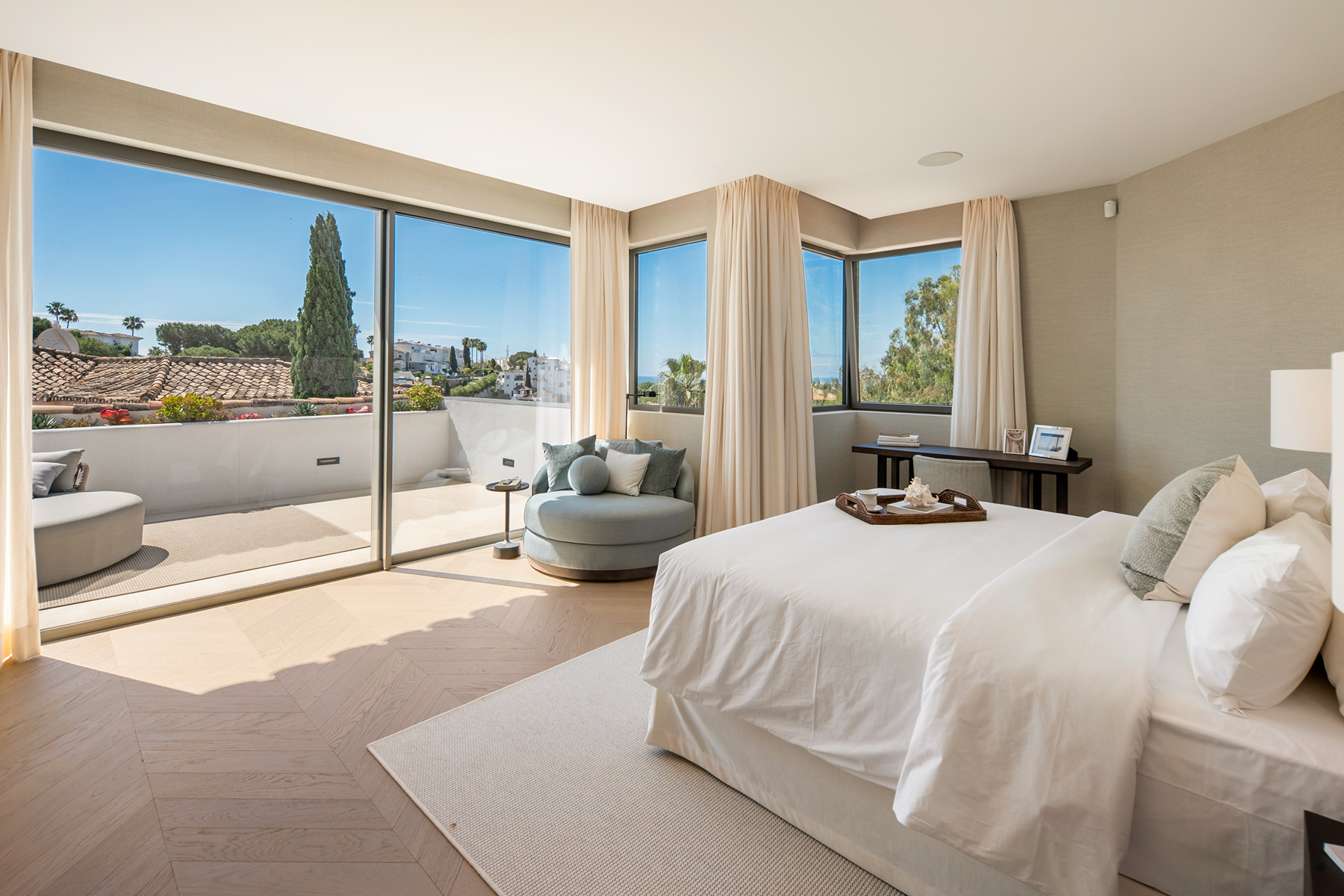  Contemporary Mediterranean villa with sea views in La Quinta - 物件實景