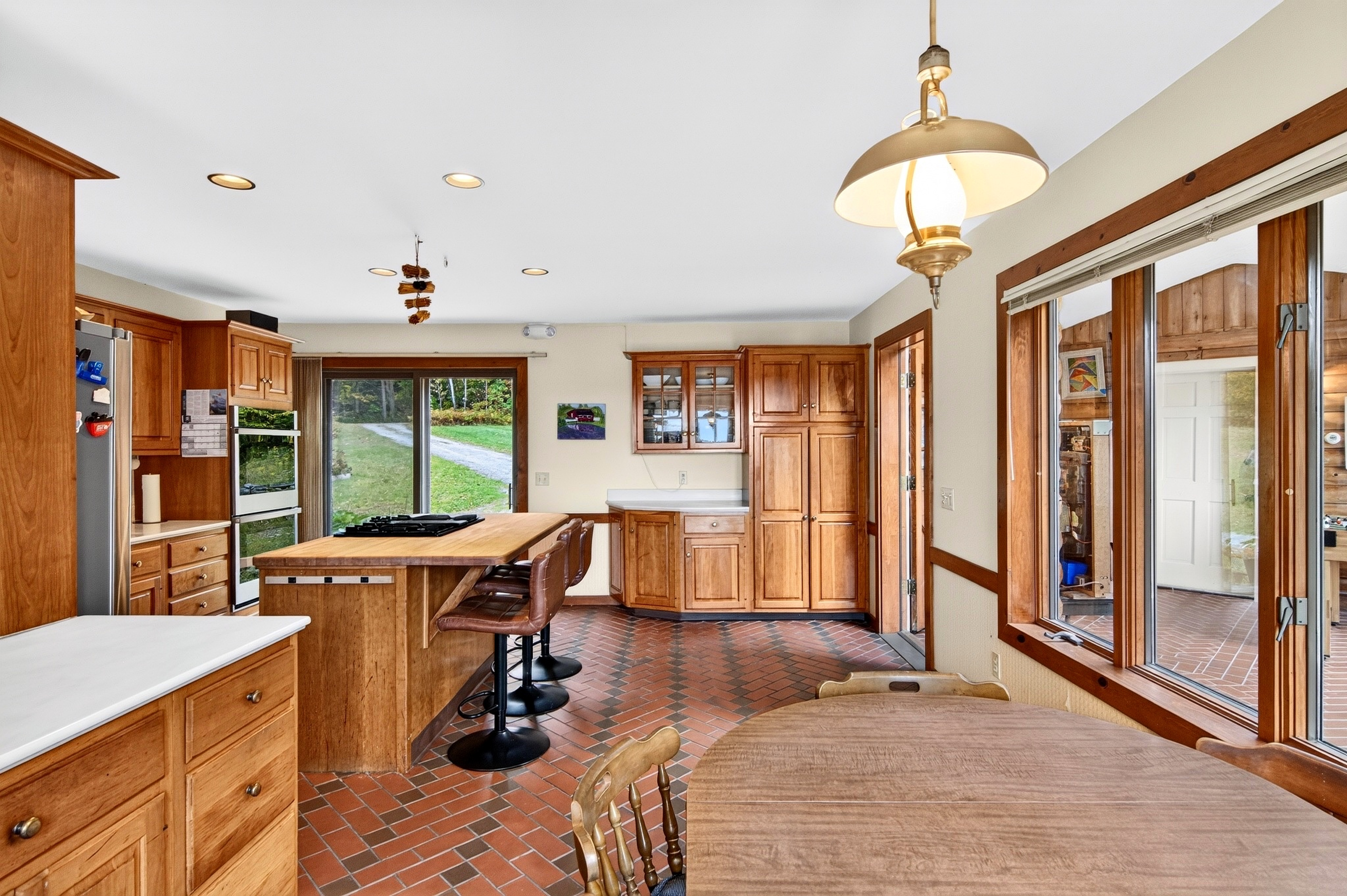  10-Acre Log Contemporary Near Jacob