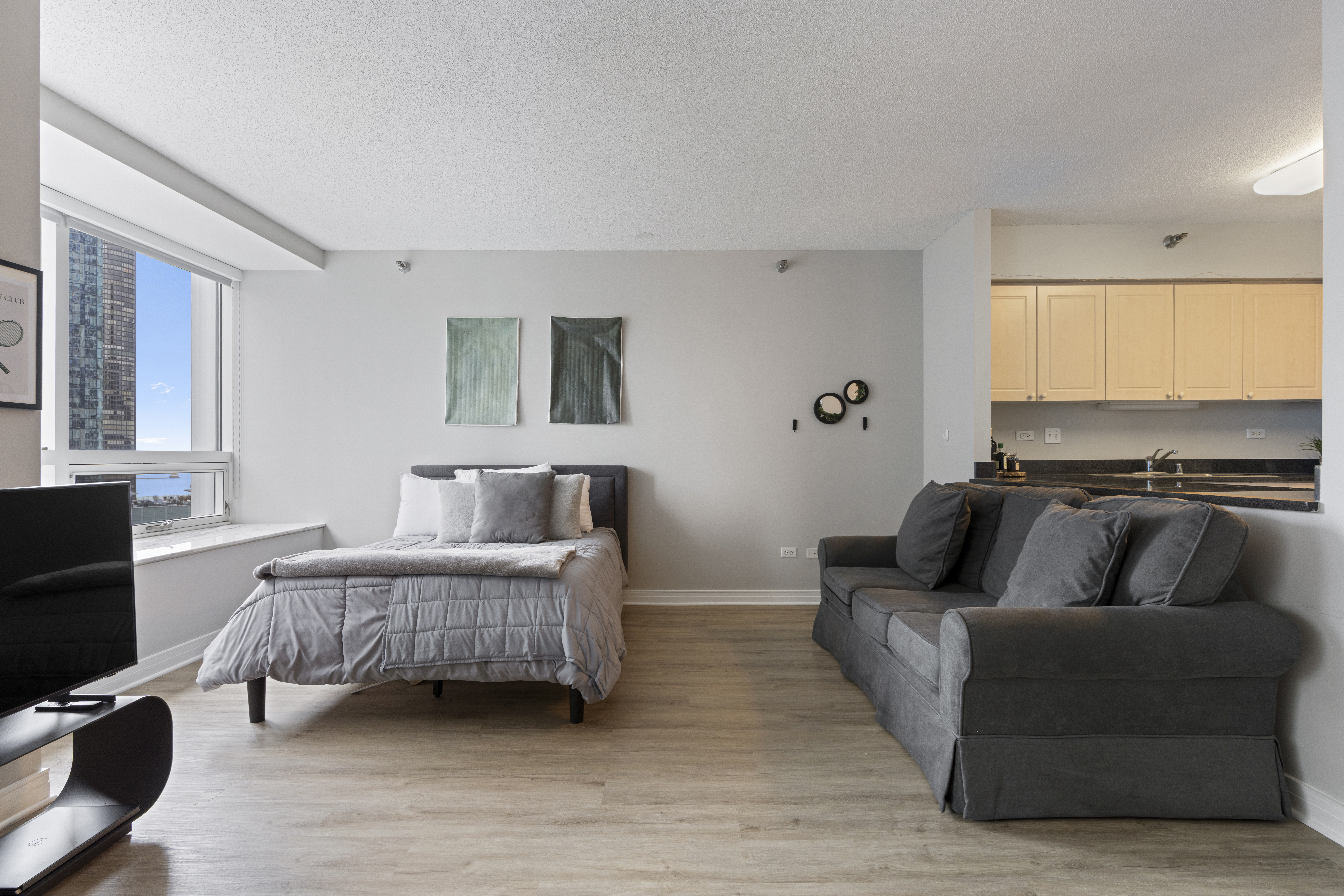  Great Large Studio with Northeast Views of Lake Michigan and Bennett Park - 物件實景