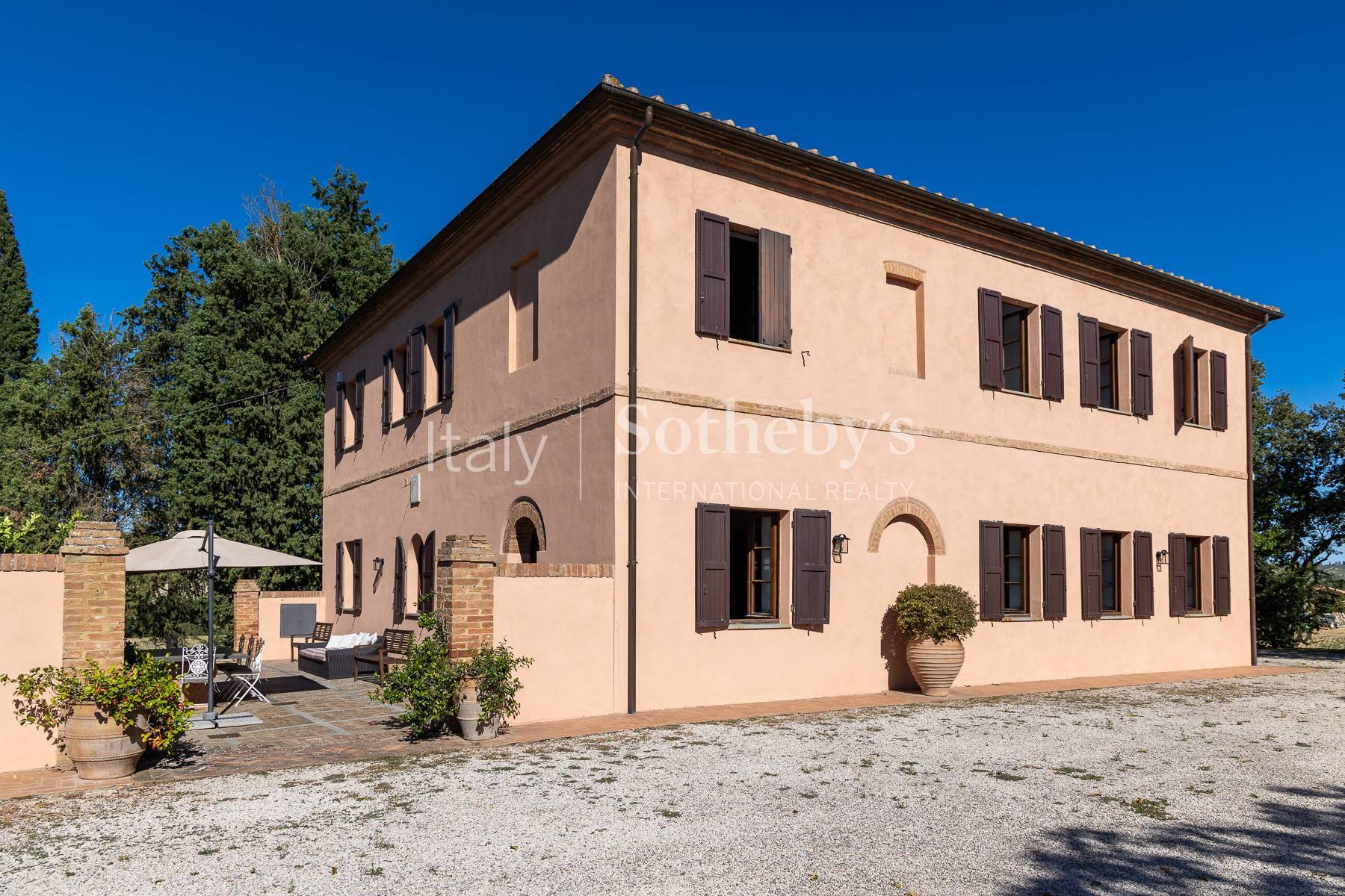  Villa with panoramic views a few km from Montalcino - 物件實景