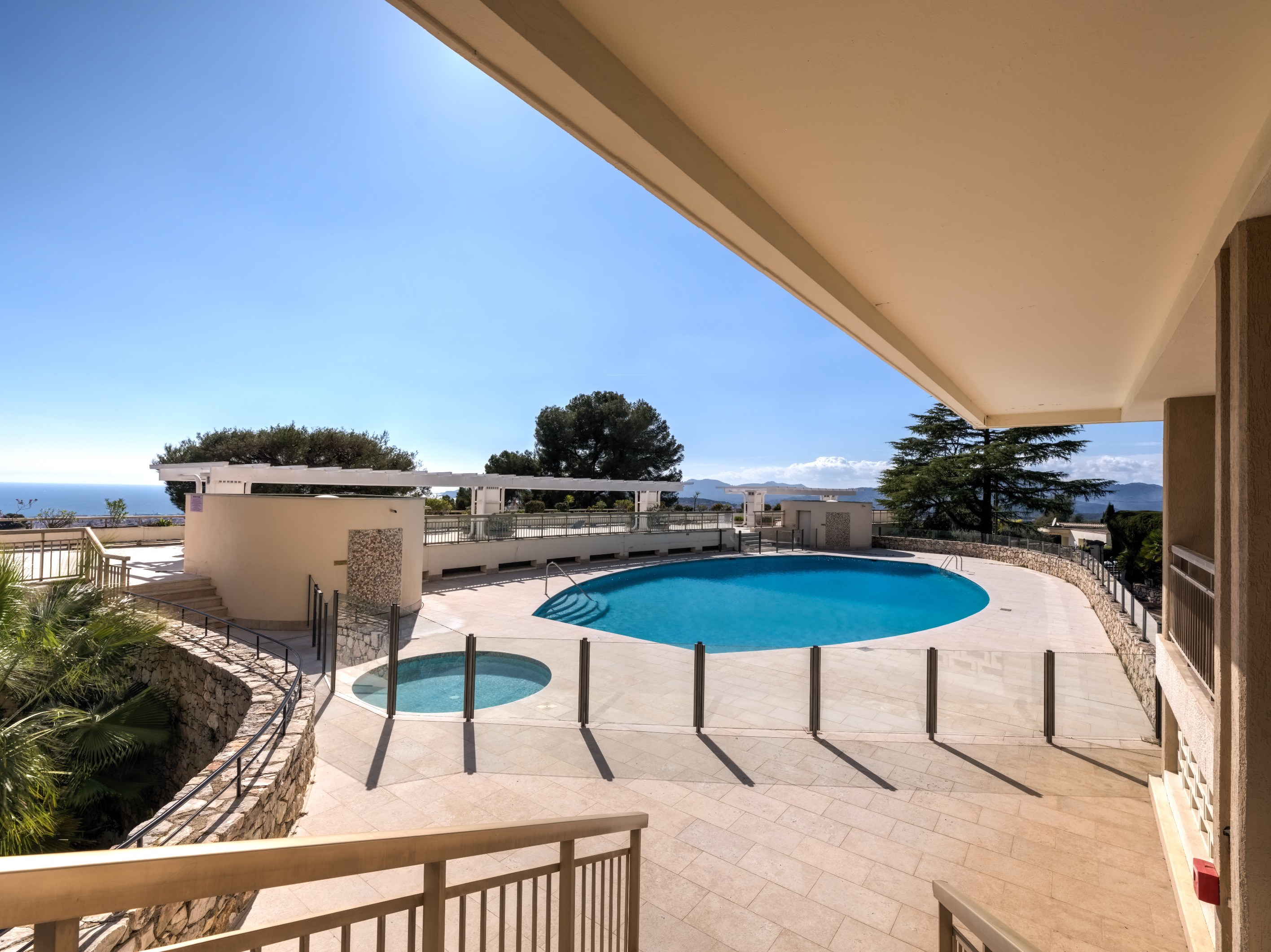  Le Cannet one bedroom apartment panoramic sea view luxury residence pool tennis… - 物件實景