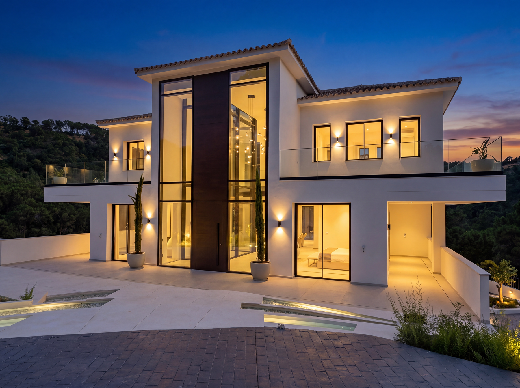 Contemporary villa with panoramic views in Montemayor, Benahavis - 物件實景