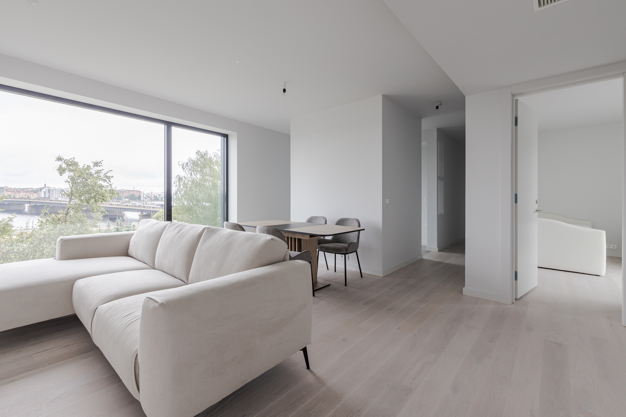  4 room apartment with furniture and with view river Daugava - 物件實景