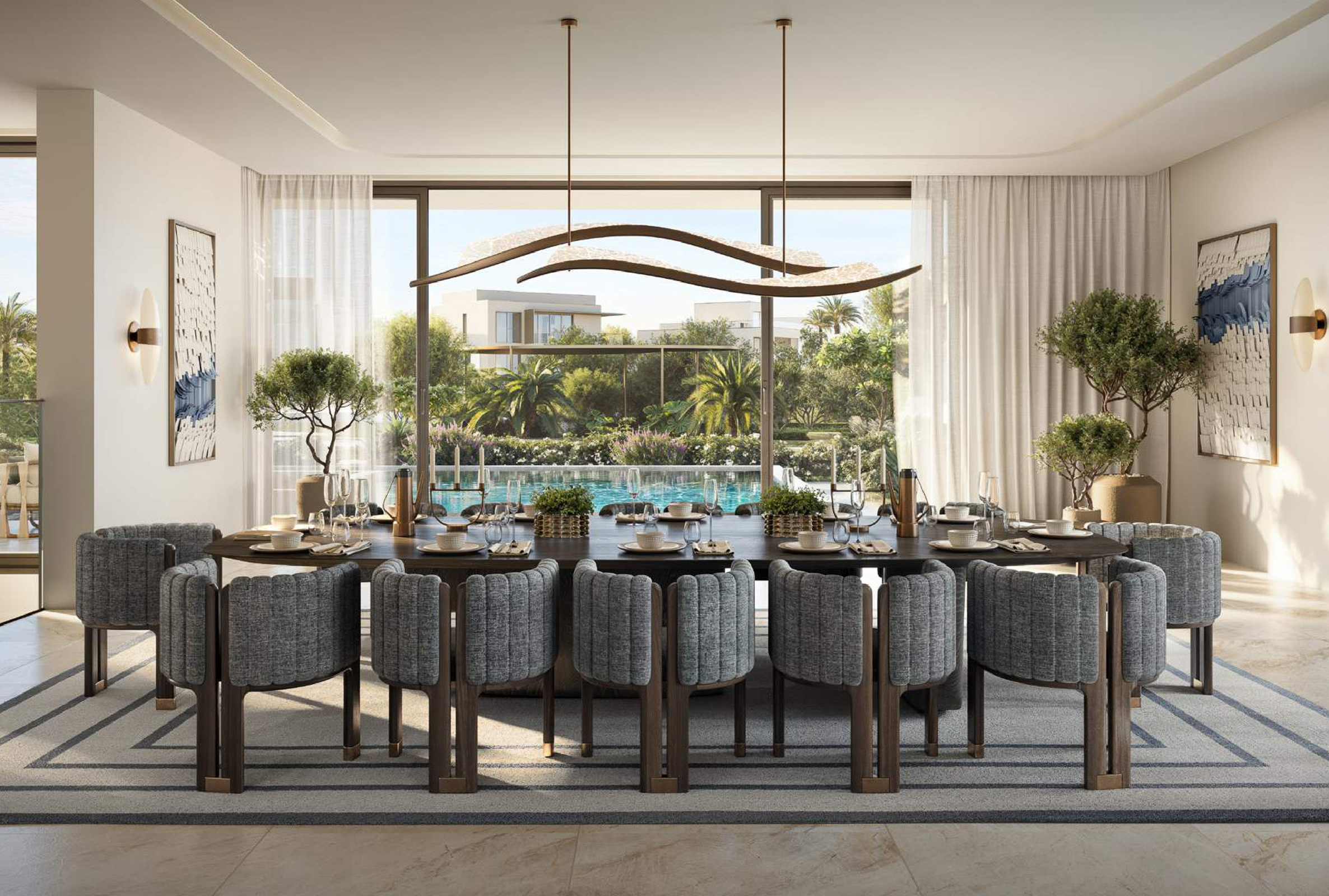  Stylish Waterfront Villa in The Oasis - 物件實景