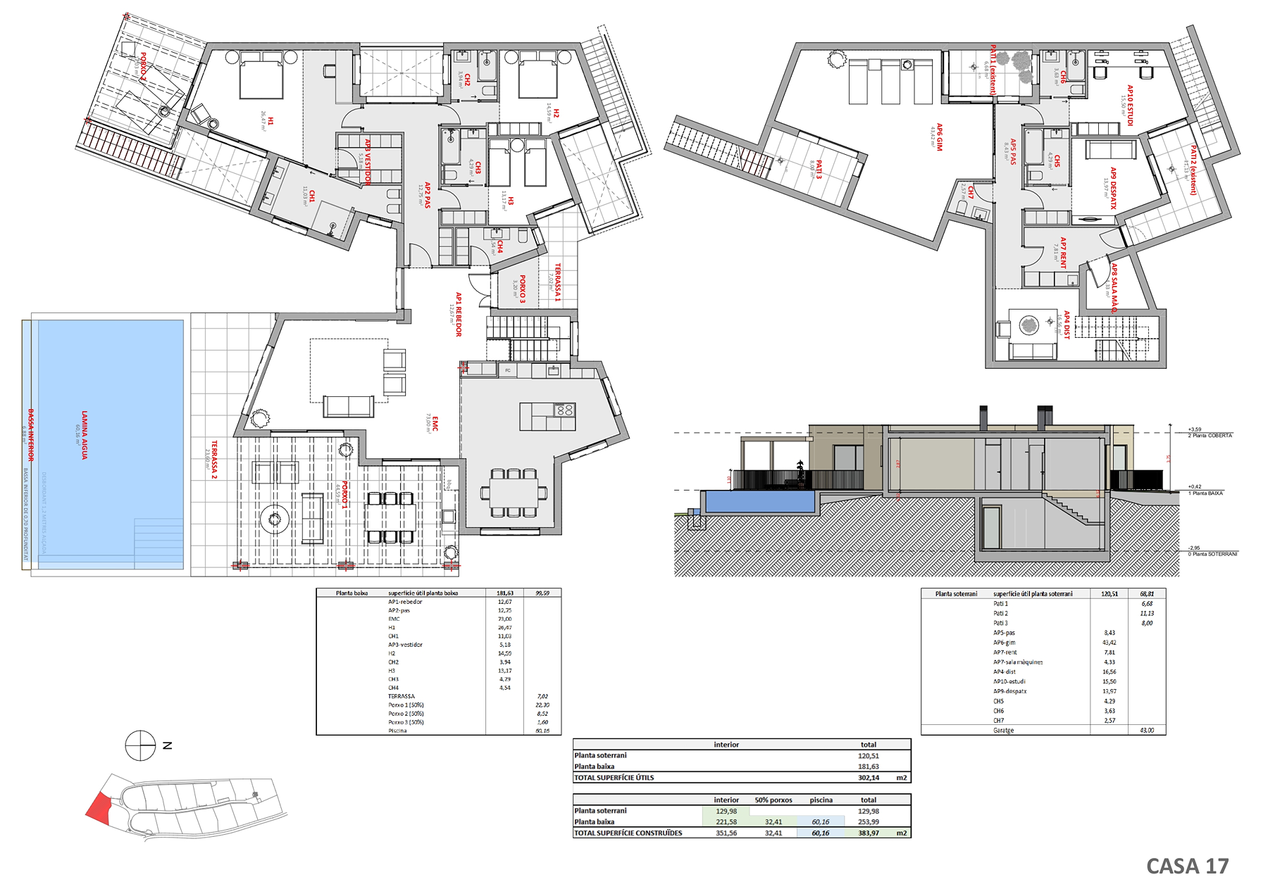  New construction offering panoramic sea views in Aiguablava, Begur - 物件實景