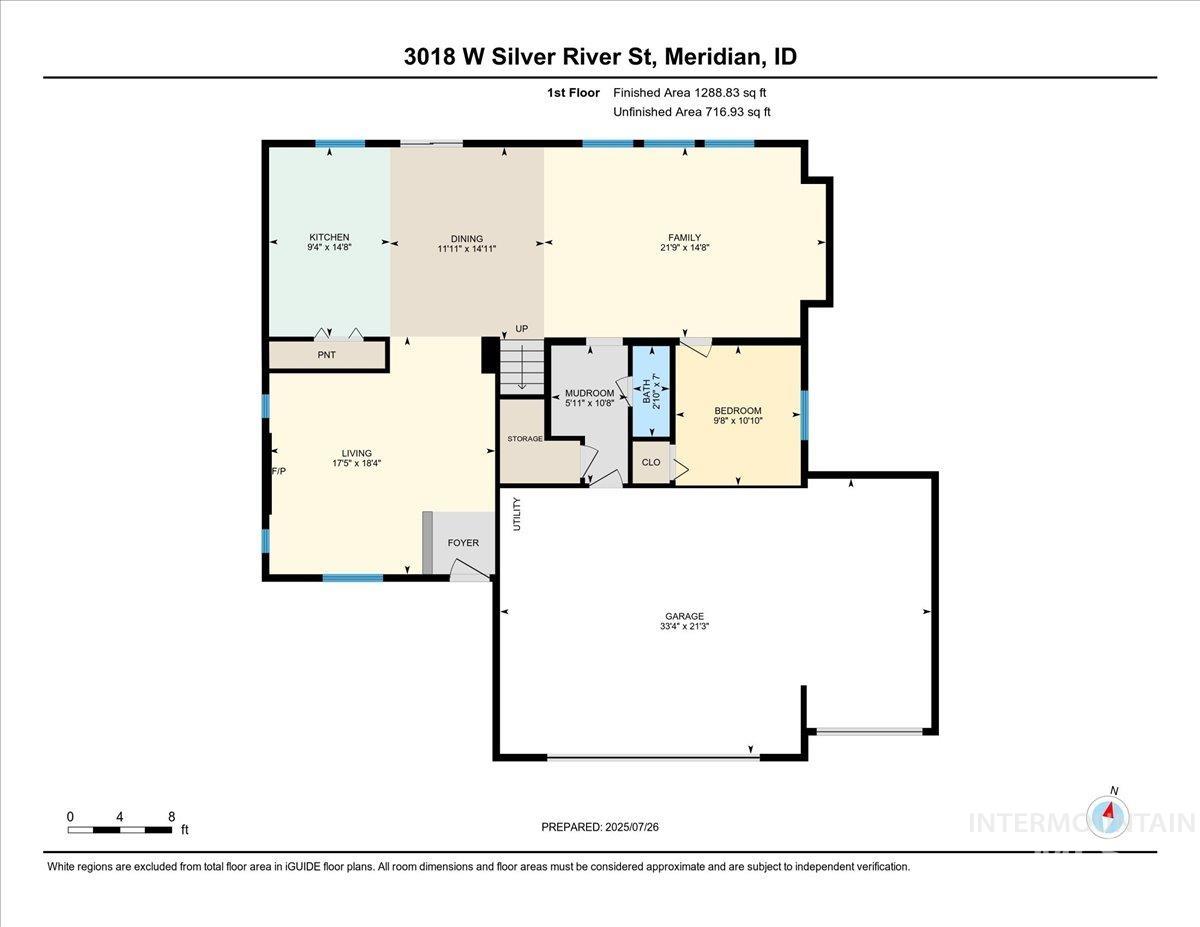 Meridian, Idaho, 83646, United States, 4 Bedrooms Bedrooms, ,3 BathroomsBathrooms,Residential,For Sale,1906214