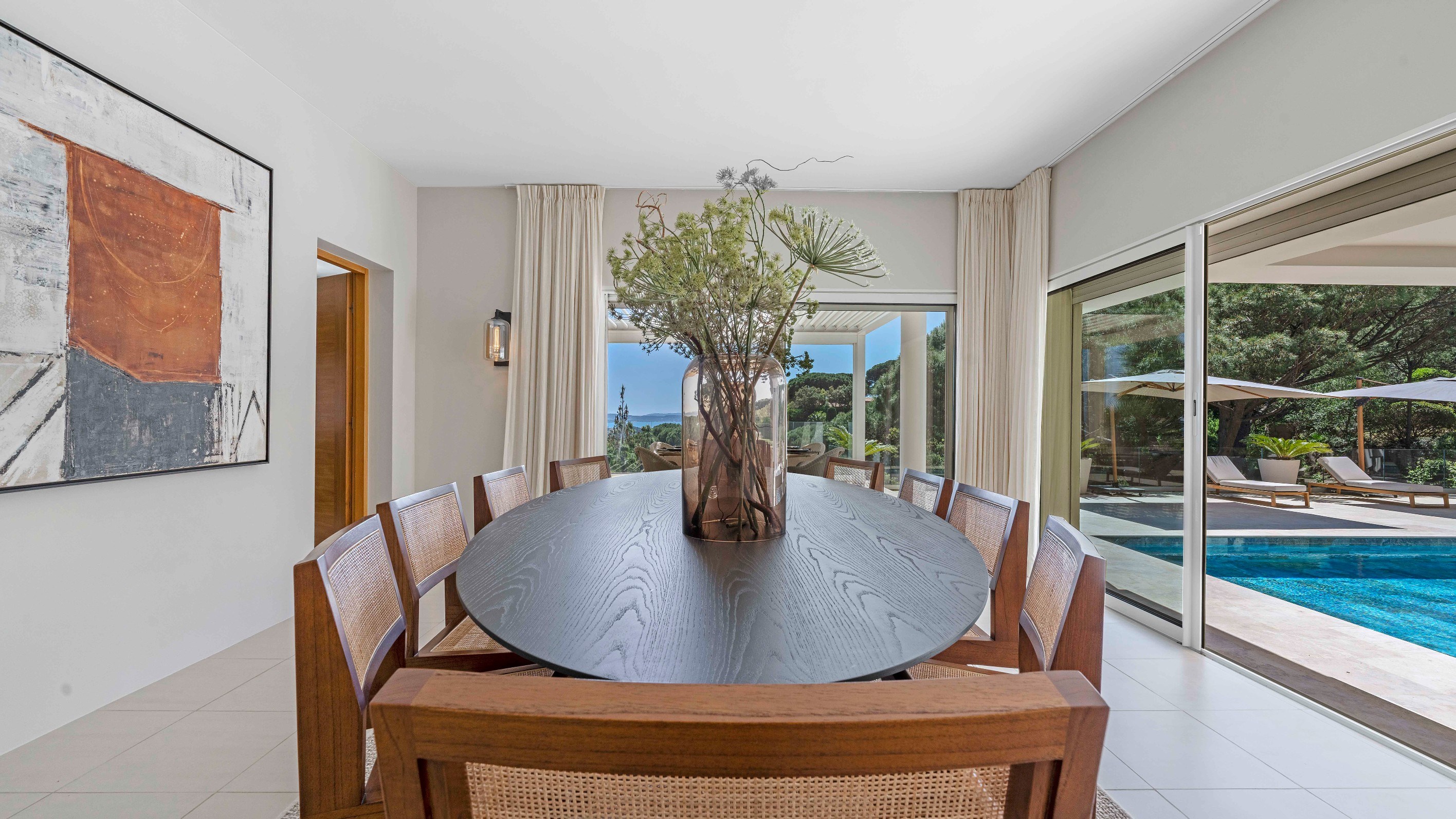  Sole Agent : Contemporary villa with sea view, close to La Nartelle Beach - 物件實景