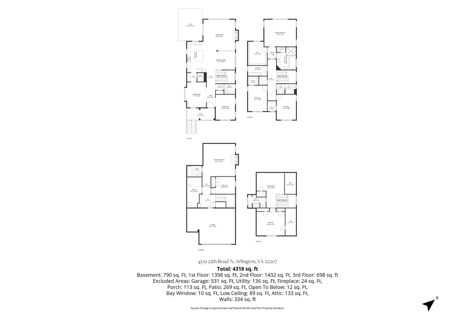  4519 25th Road N, Arlington, VA, 22207 - 物件實景