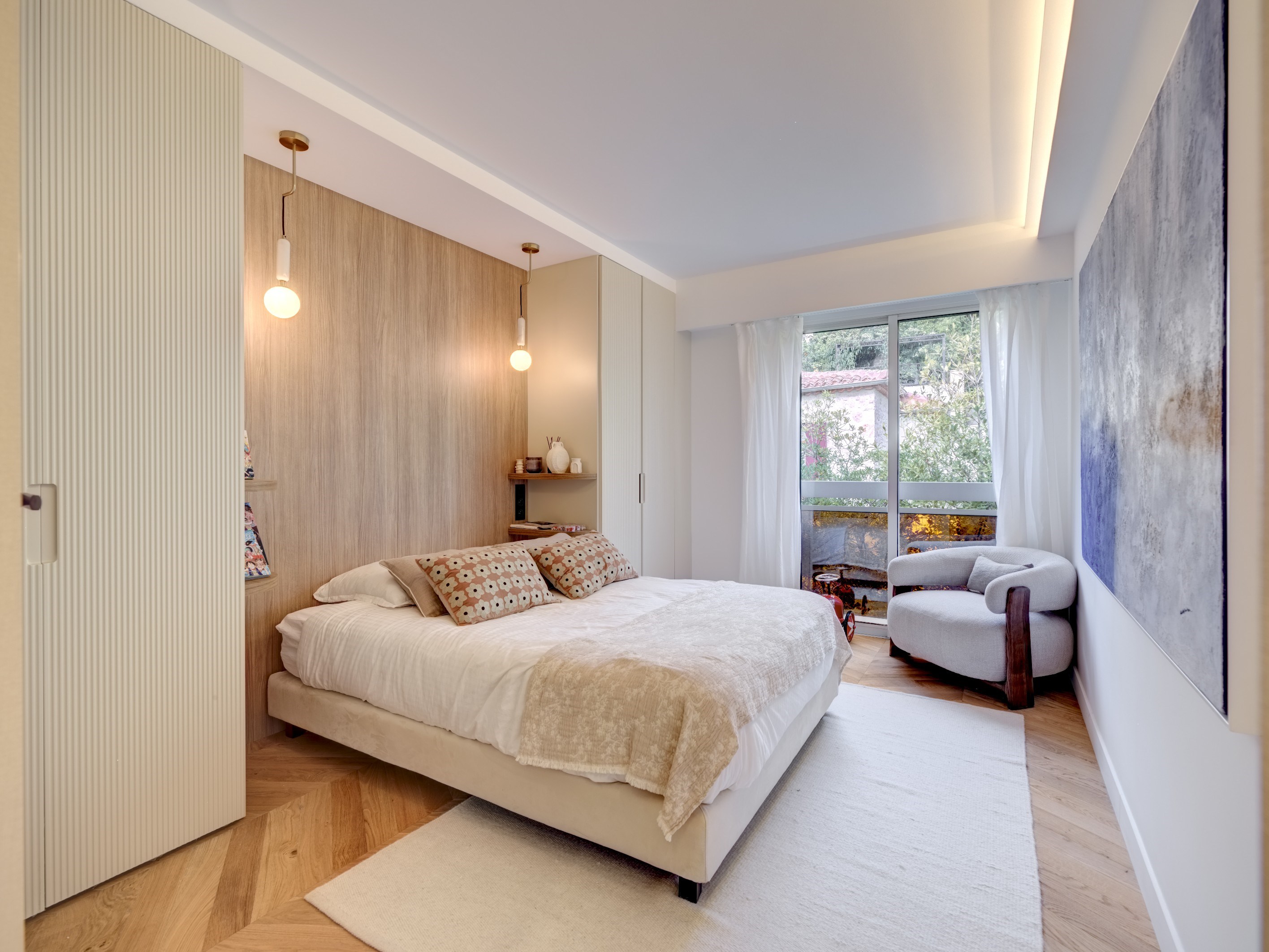  Cannes Basse Californie luxury 135 m² apartment, top floor, sea view - 物件實景