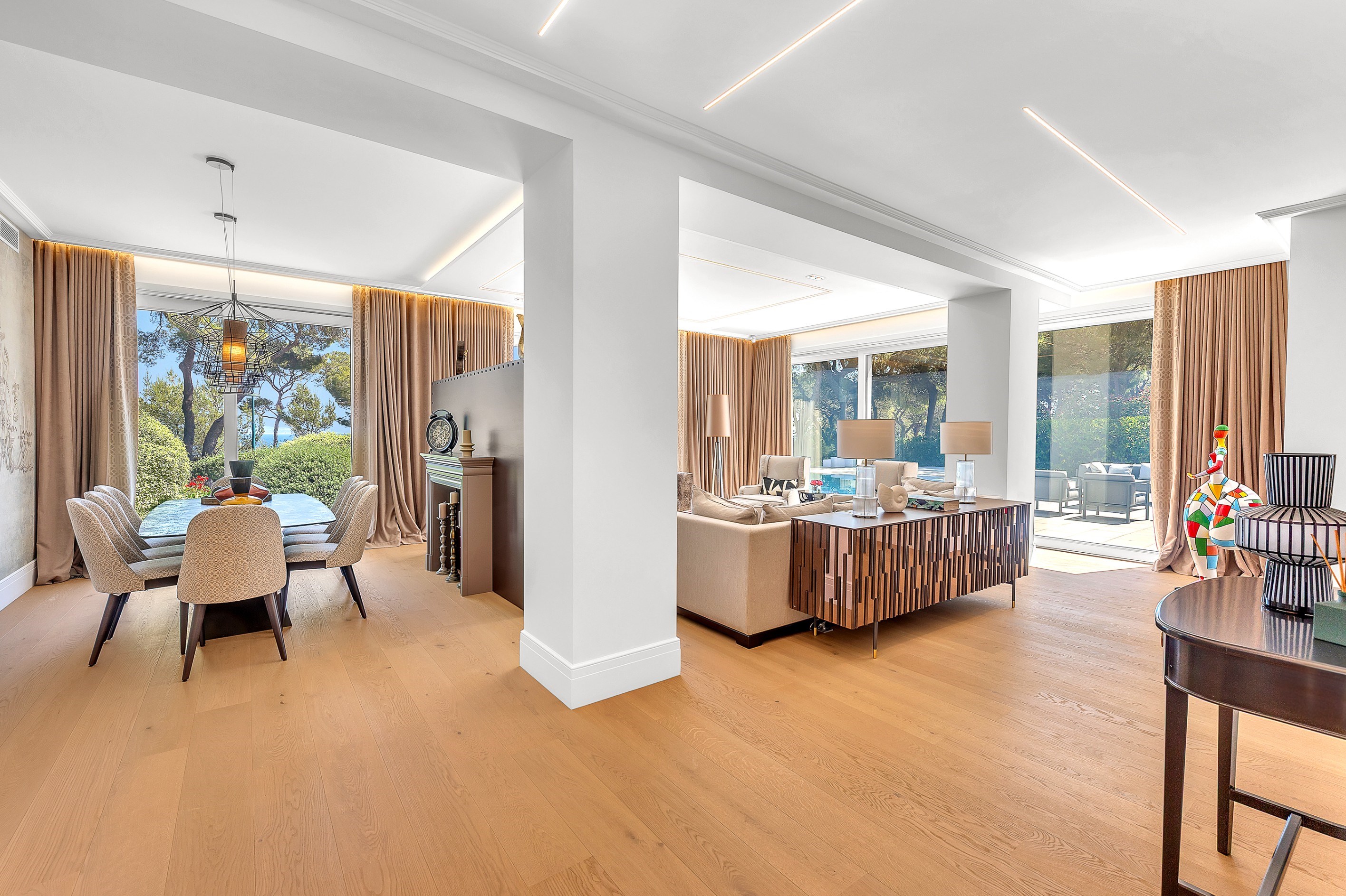  Saint-Jean-Cap-Ferrat contemporary villa with panoramic sea views and infinity … - 物件實景