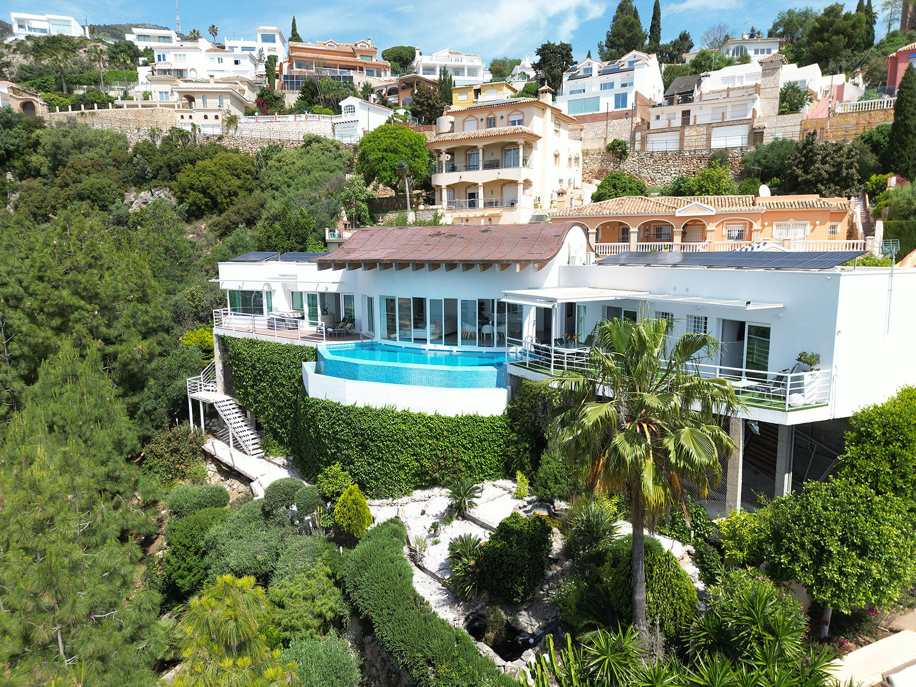  Architect-designed villa, single level with views to Ceuta and Africa - 物件實景