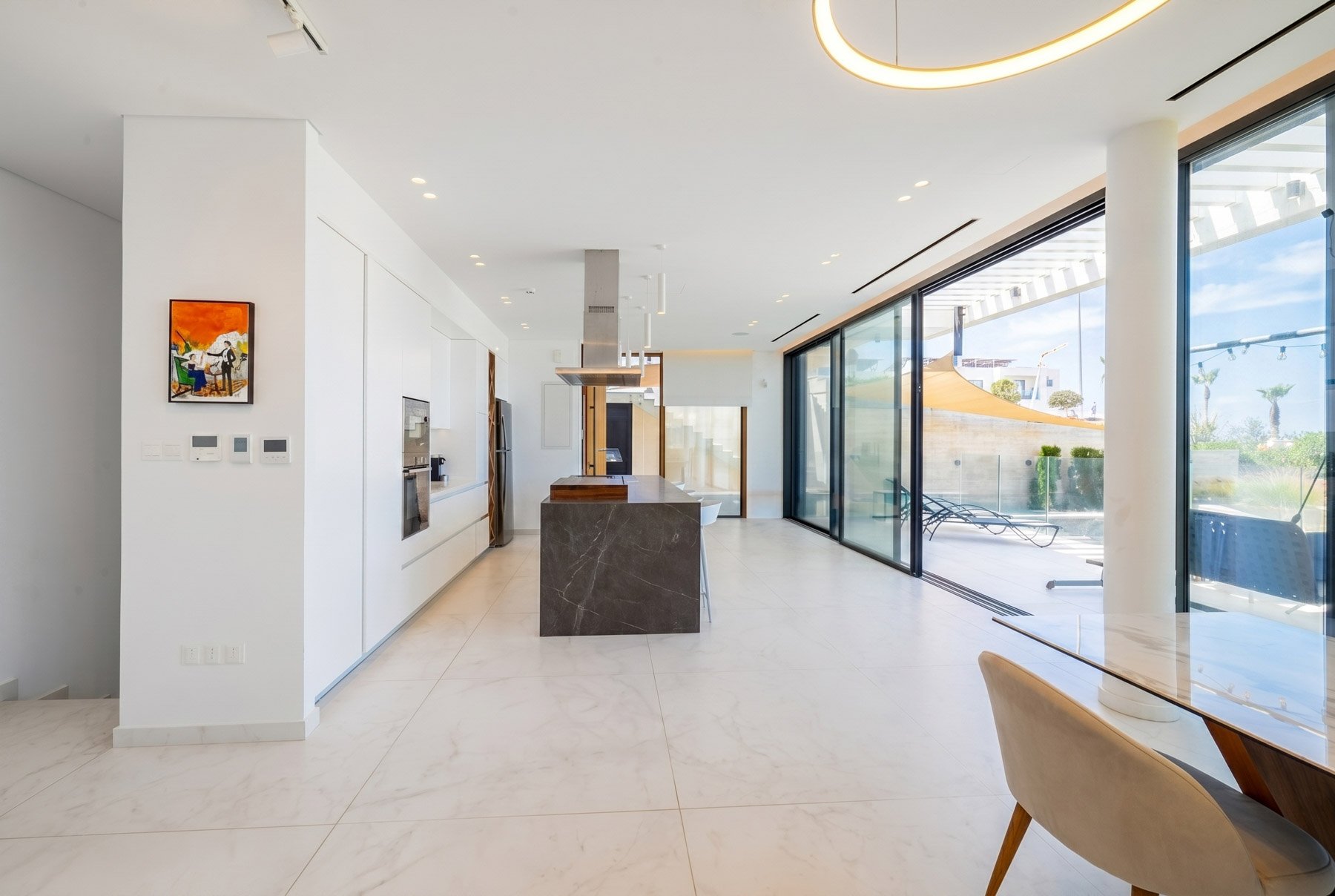  Four Bedroom Sea View Modern Villa with Private Pool in Pafos - 物件實景