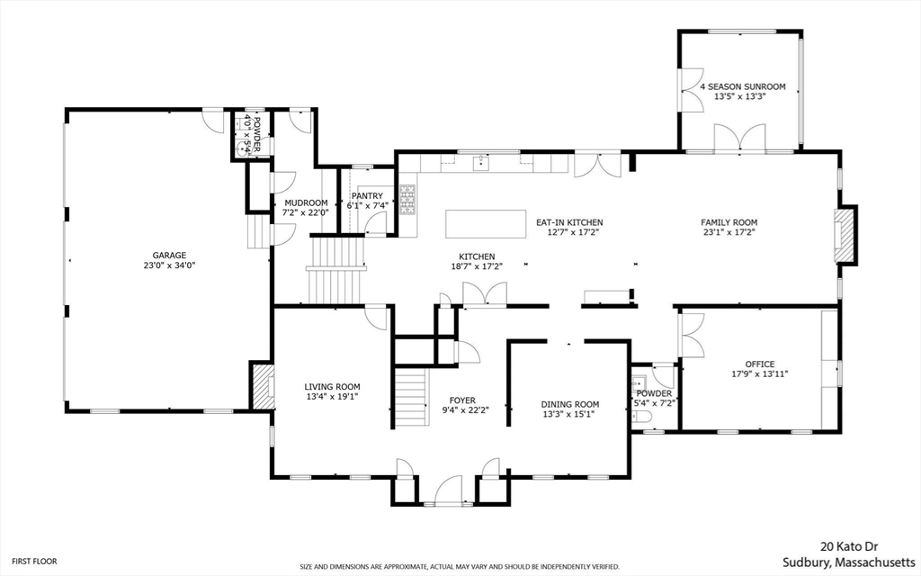 Sudbury, Massachusetts, 01776, United States, 5 Bedrooms Bedrooms, ,7 BathroomsBathrooms,Residential,For Sale,1827168