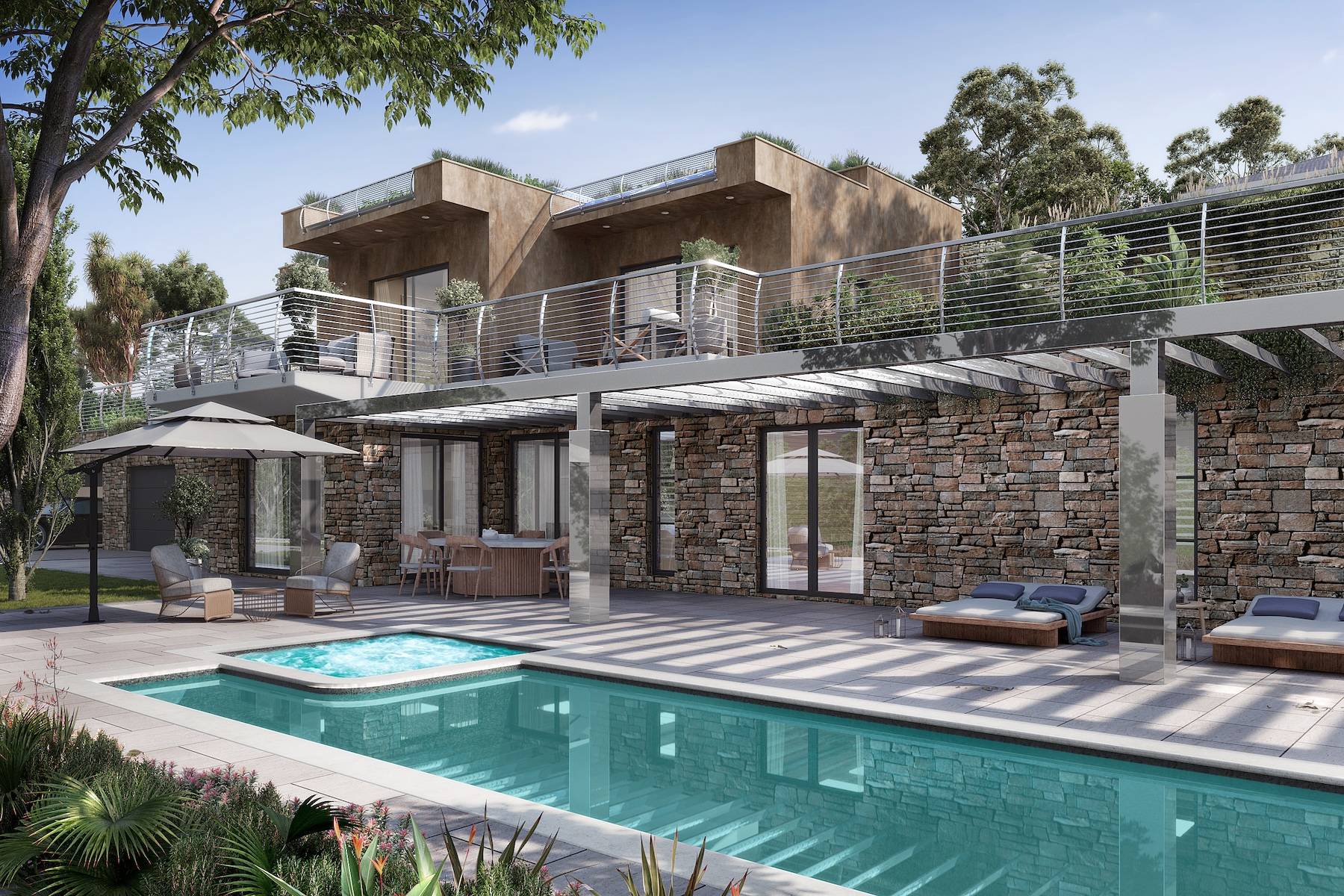  Newly built villa with pool and panoramic view - 物件實景