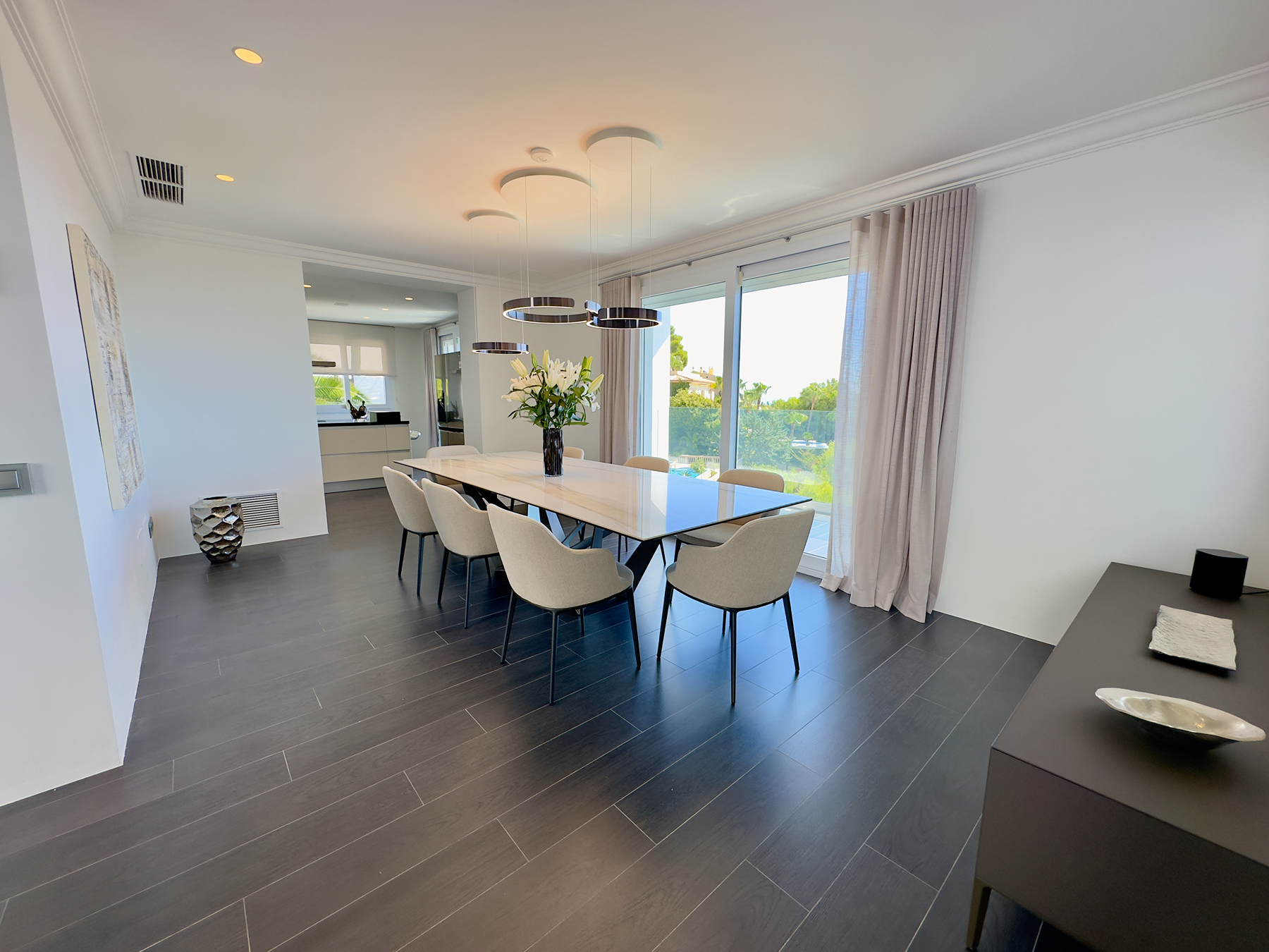  Mediterranean villa with pool and sea views in Bendinat - 物件實景