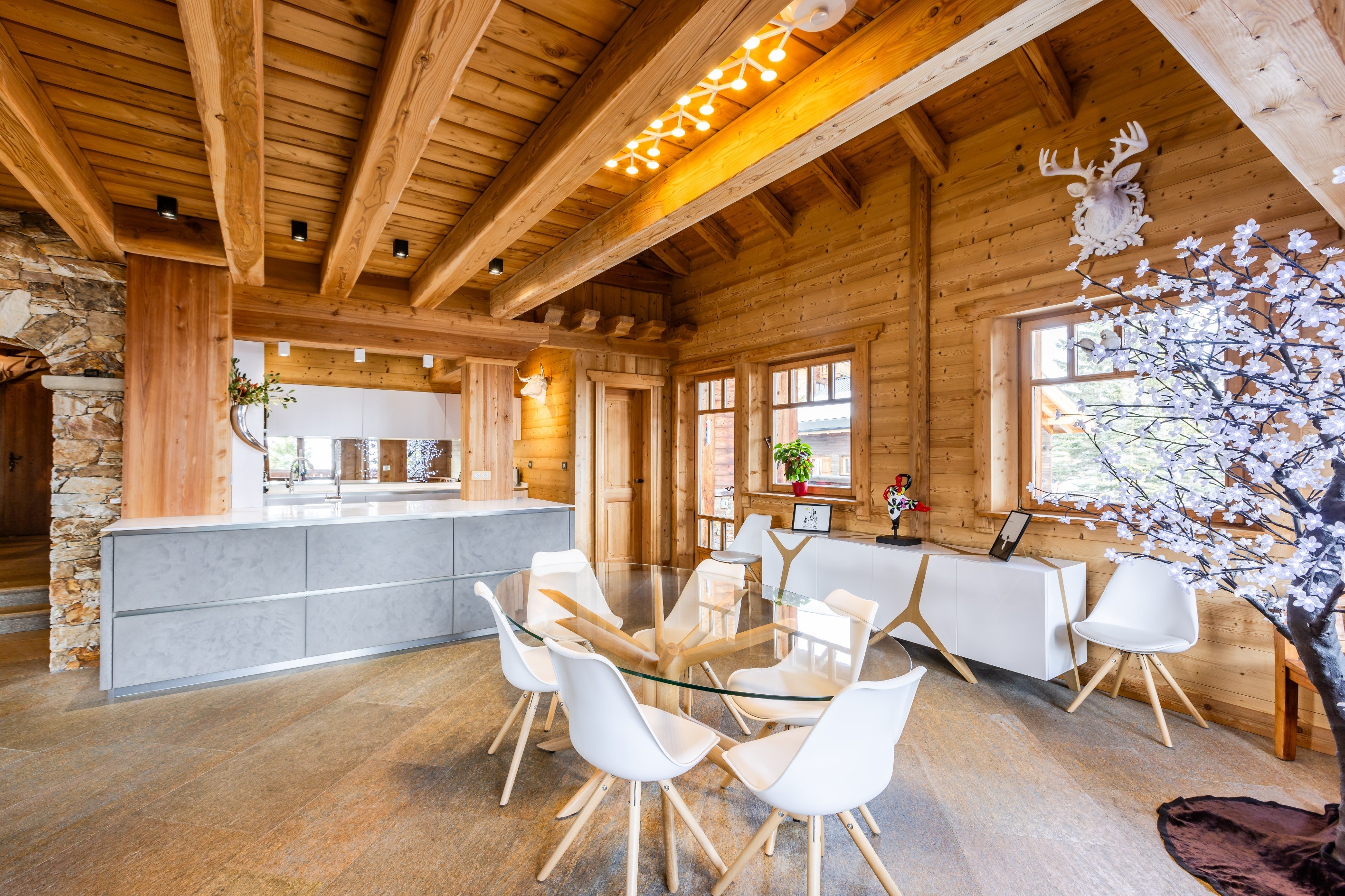  Chalet De la Lauze - In the heart of Montgenèvre, 150 meters from the slopes - 物件實景
