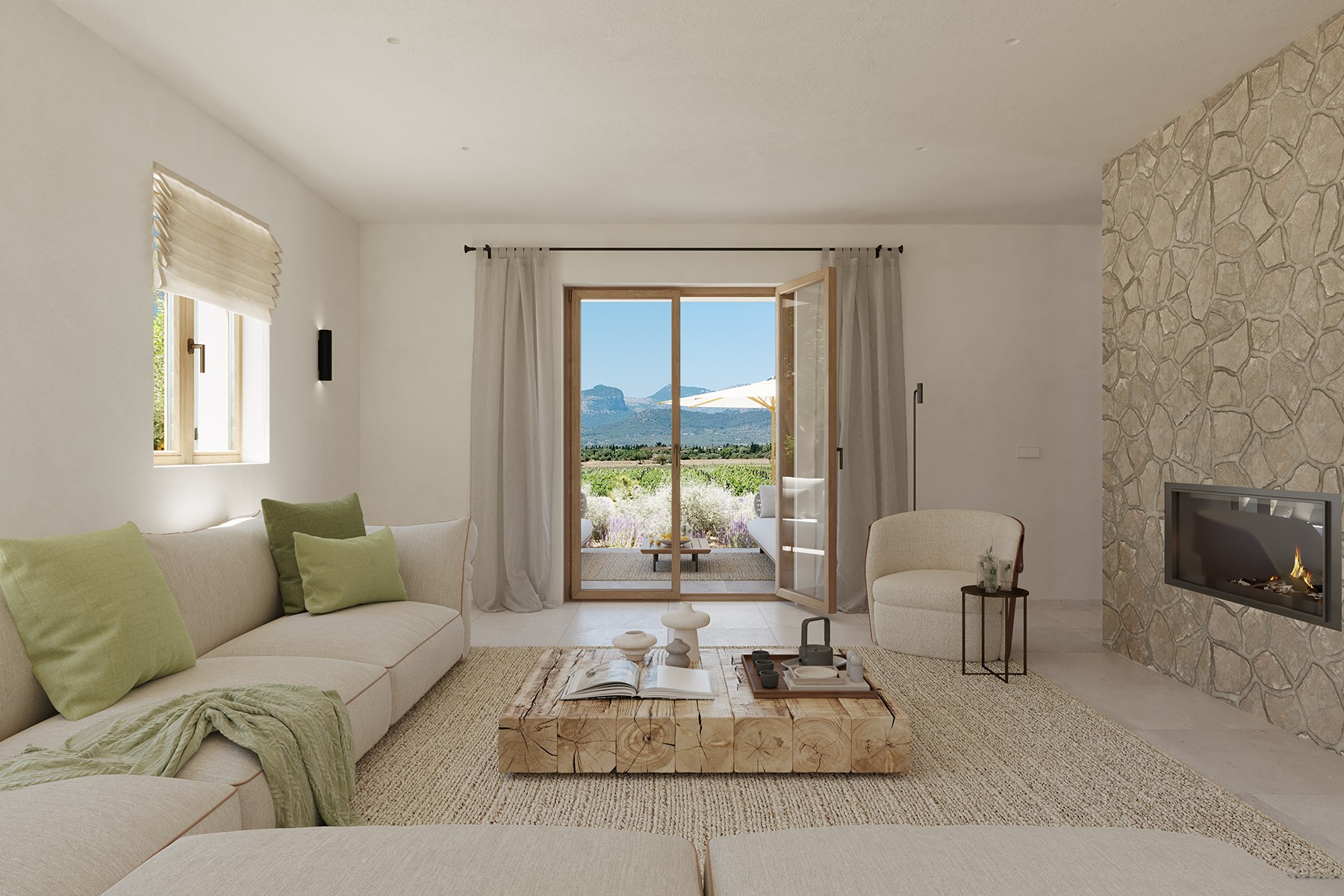  Mediterranean country house with pool in Binissalem - 物件實景