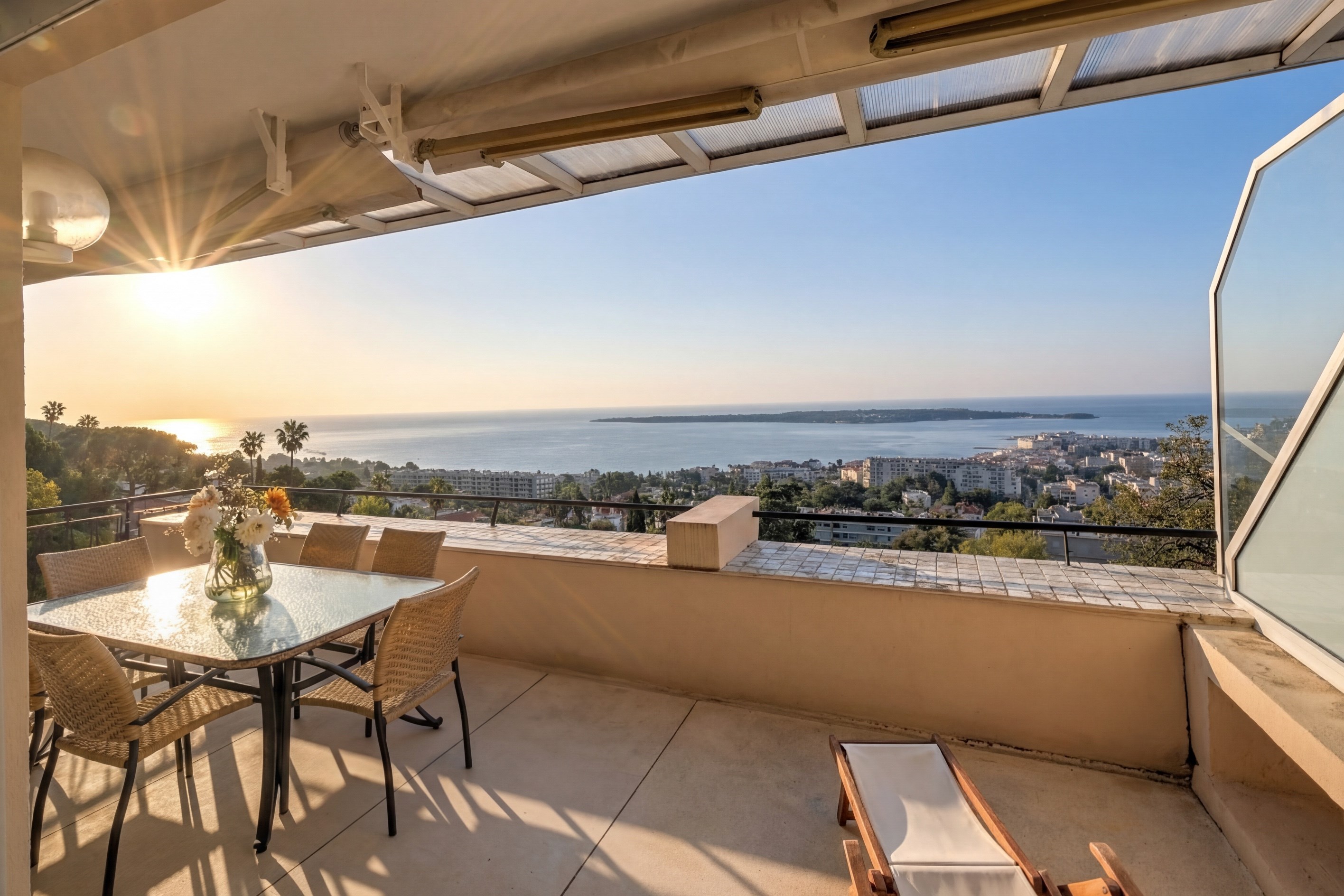  Cannes Californie one bedroom apartment terrace 21 sqm sea views renovation pot… - 物件實景