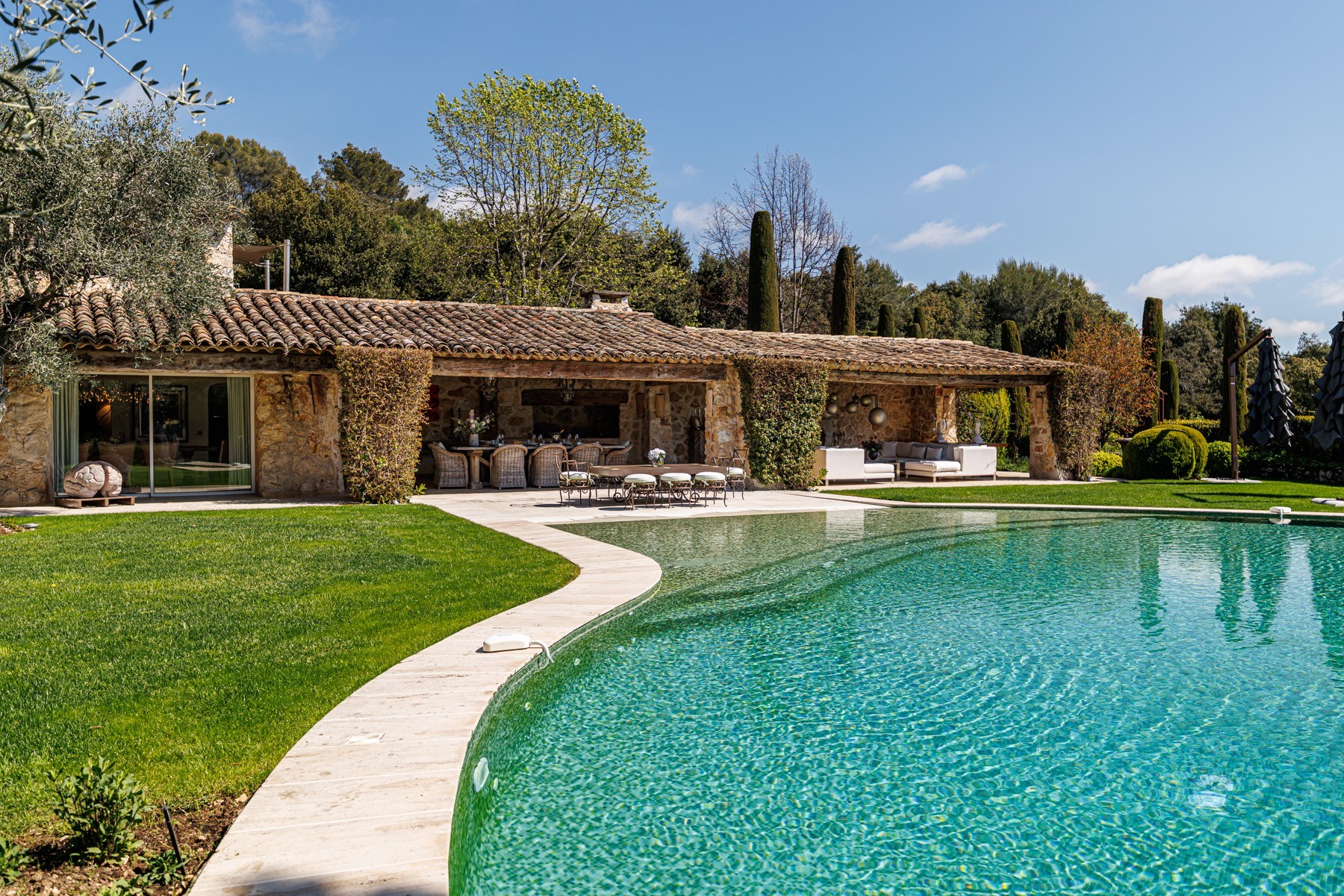  Luxury estate in Provence with sea views, 7 suites, pool, tennis court and land… - 物件實景