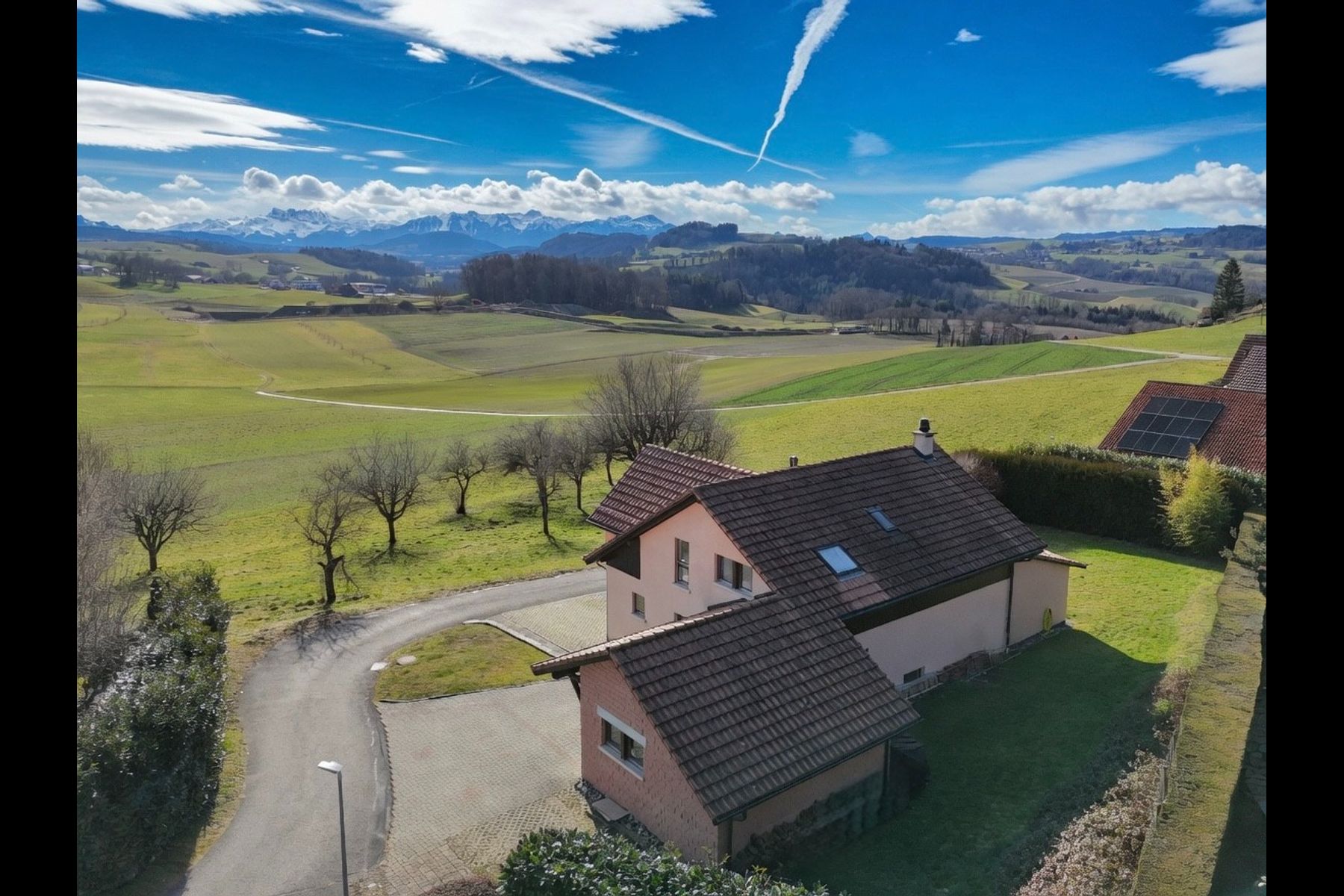  Family villa 35 minutes from Lausanne, panoramic view, quiet and independent stu - 物件實景