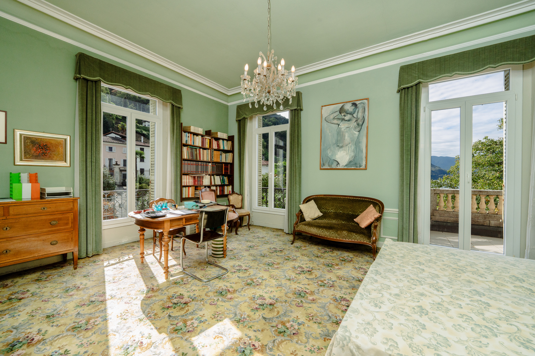  ?Gran Riva? Historic Villa in Gambarogno, on the Lake - 物件實景