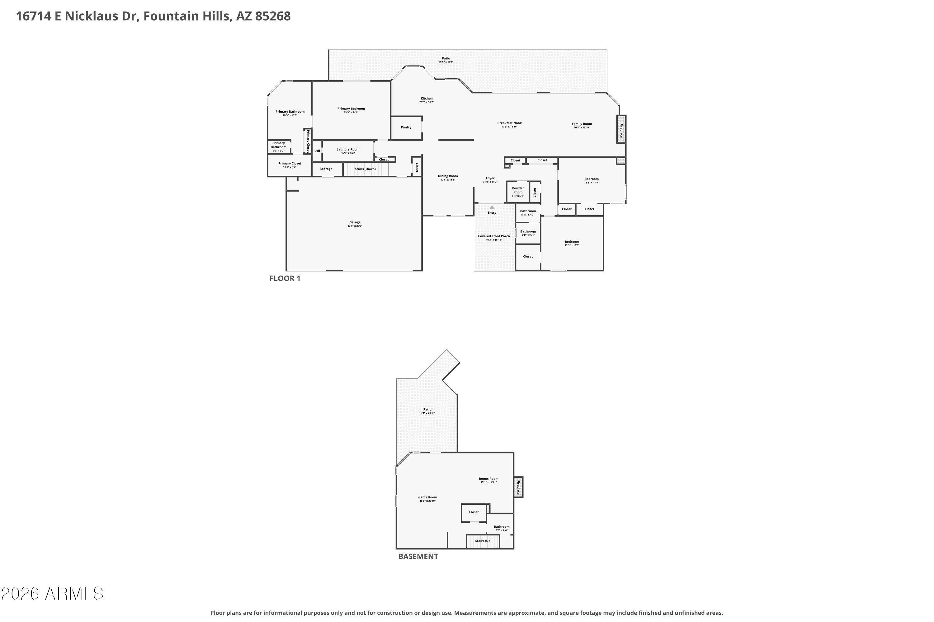  16714 E Nicklaus Dr, Fountain Hills, AZ 85268 - 物件實景