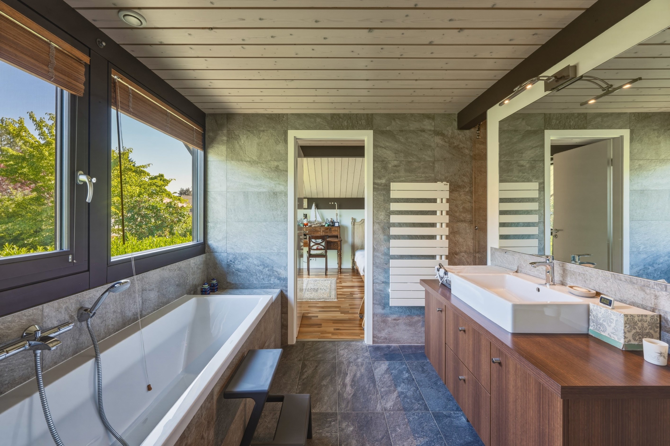  AXE&D Architect-Designed Villa with Indoor Swimming Pool and Mont Blanc Views - 物件實景