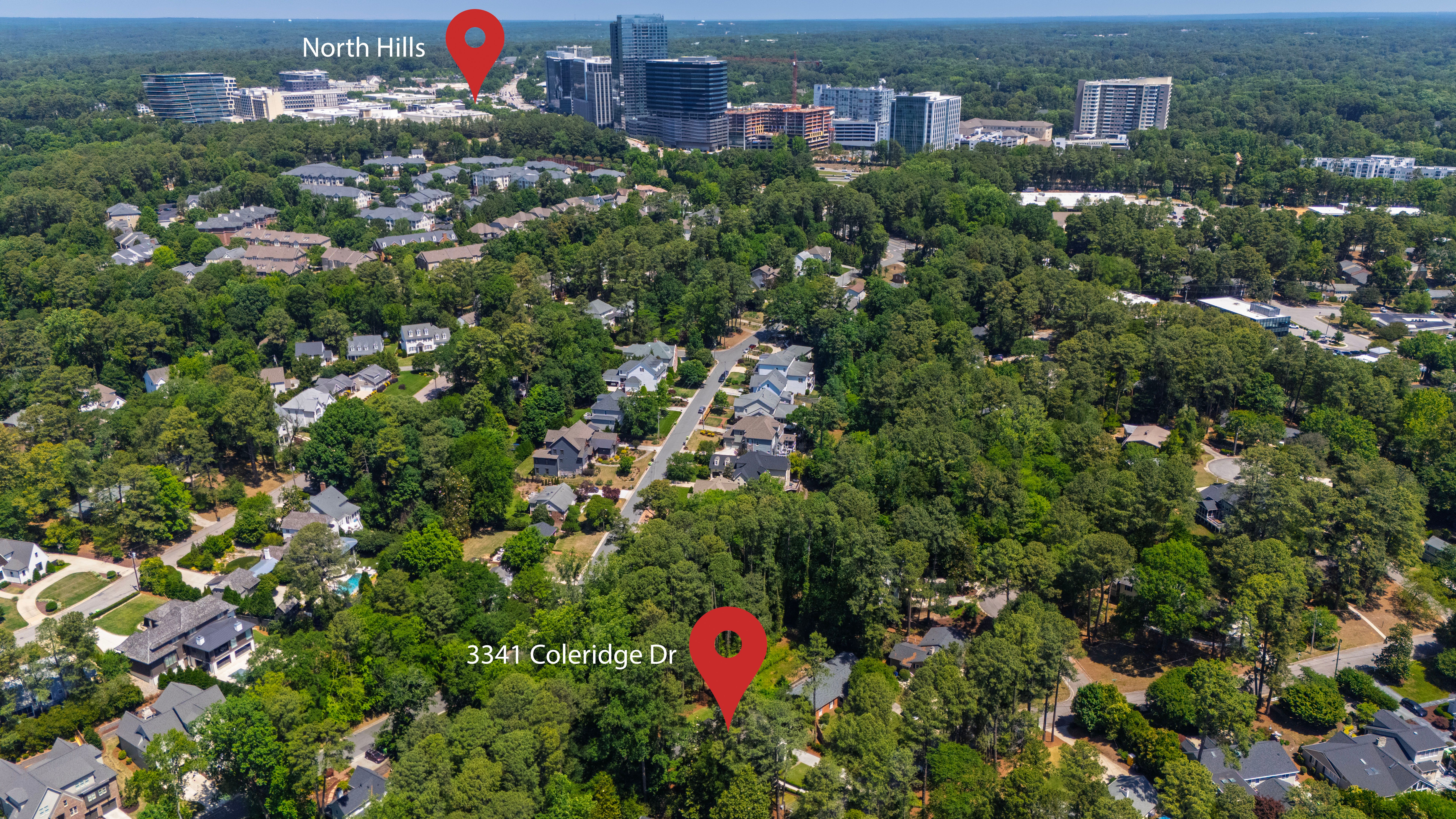  3341 Coleridge Drive, Raleigh, NC 27609 - 物件實景