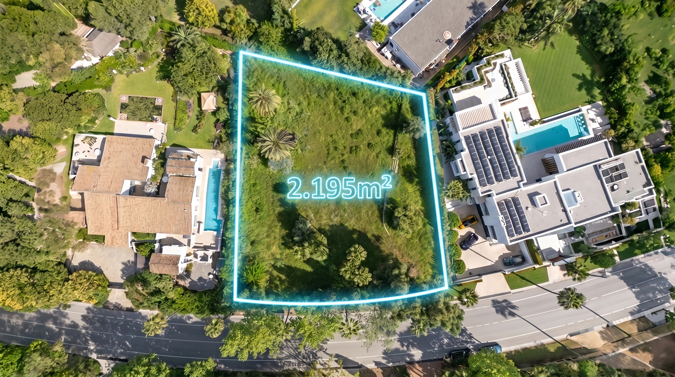  Exclusive plot for sale in Paseo del Parque - Sotogrande Costa. - 物件實景