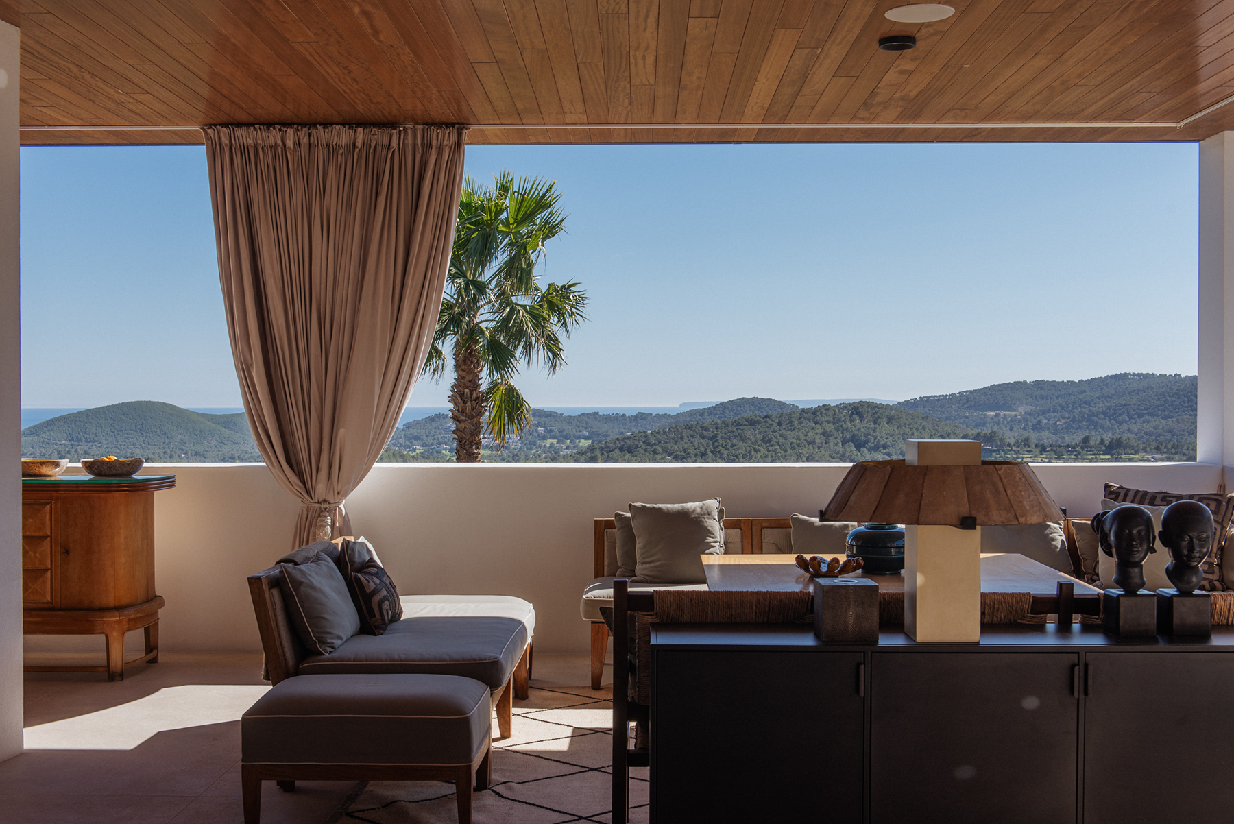  Villa with sea and mountain views of Ibiza - 物件實景