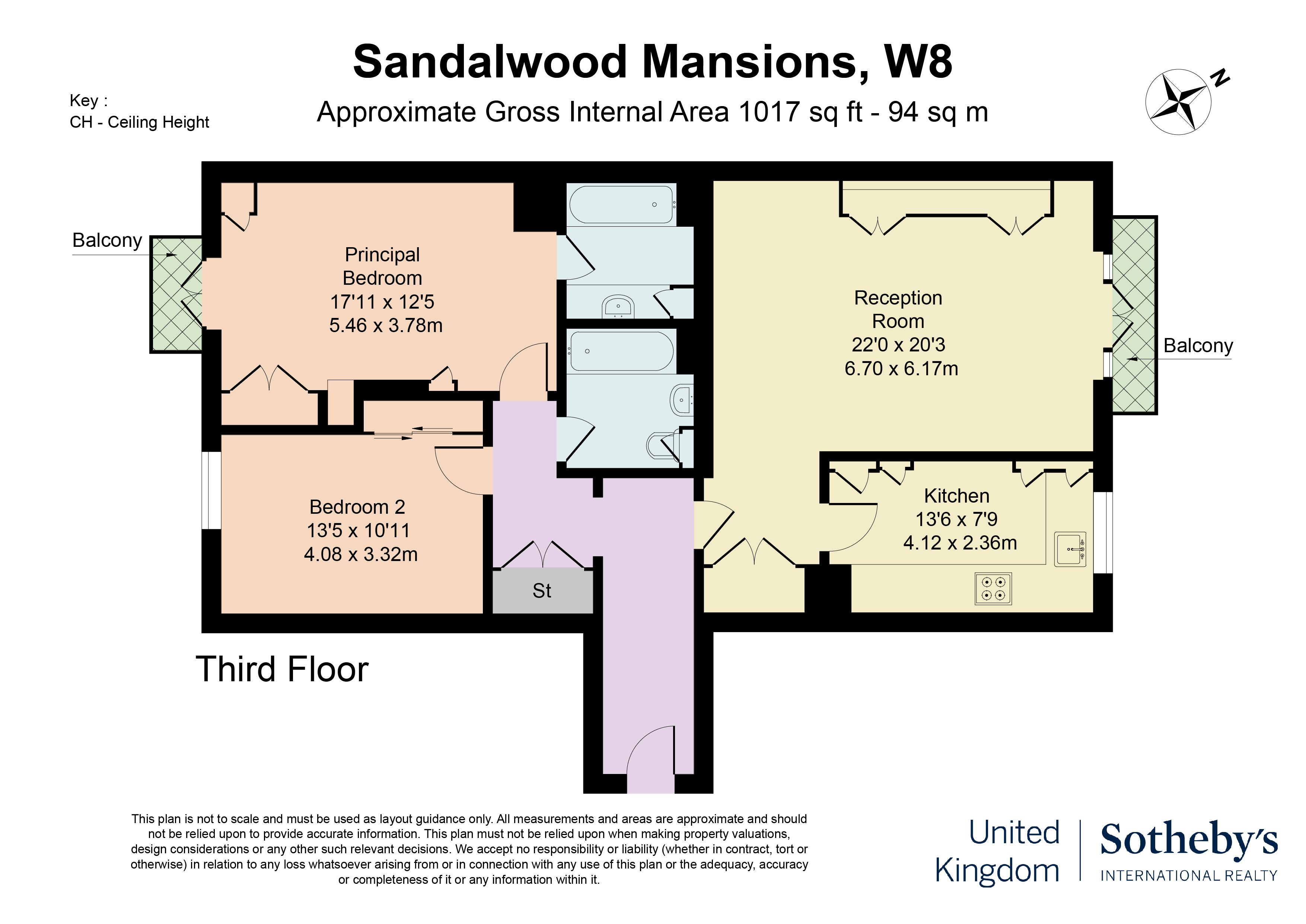  A Third-Floor Apartment with Two Balconies in a Sought-After Kensington Developm - 物件實景
