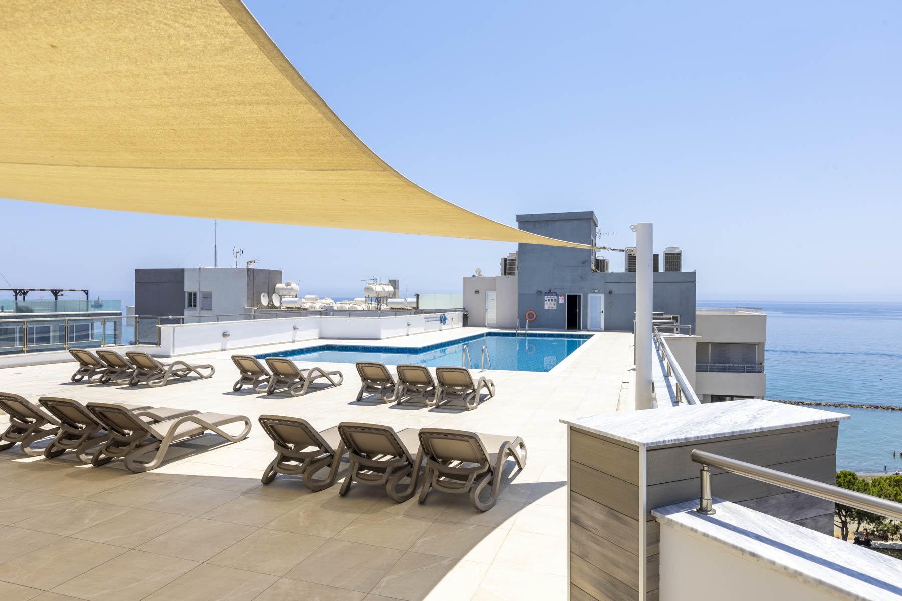  Seafront Living 50m from the Sea 1-Bedroom Turn-key Ready Apartment in Limassol - 物件實景
