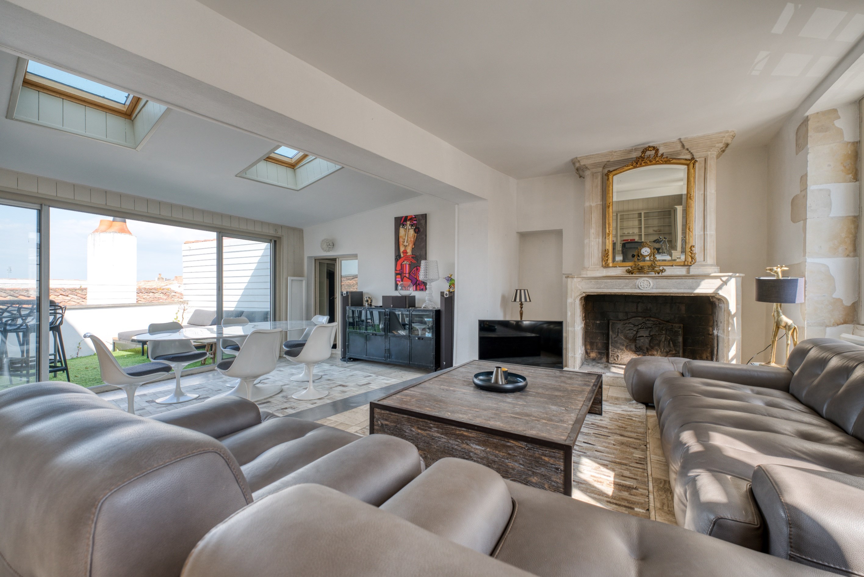  Île de Ré - Saint Martin de Ré - Unique duplex with city and ocean view - 物件實景