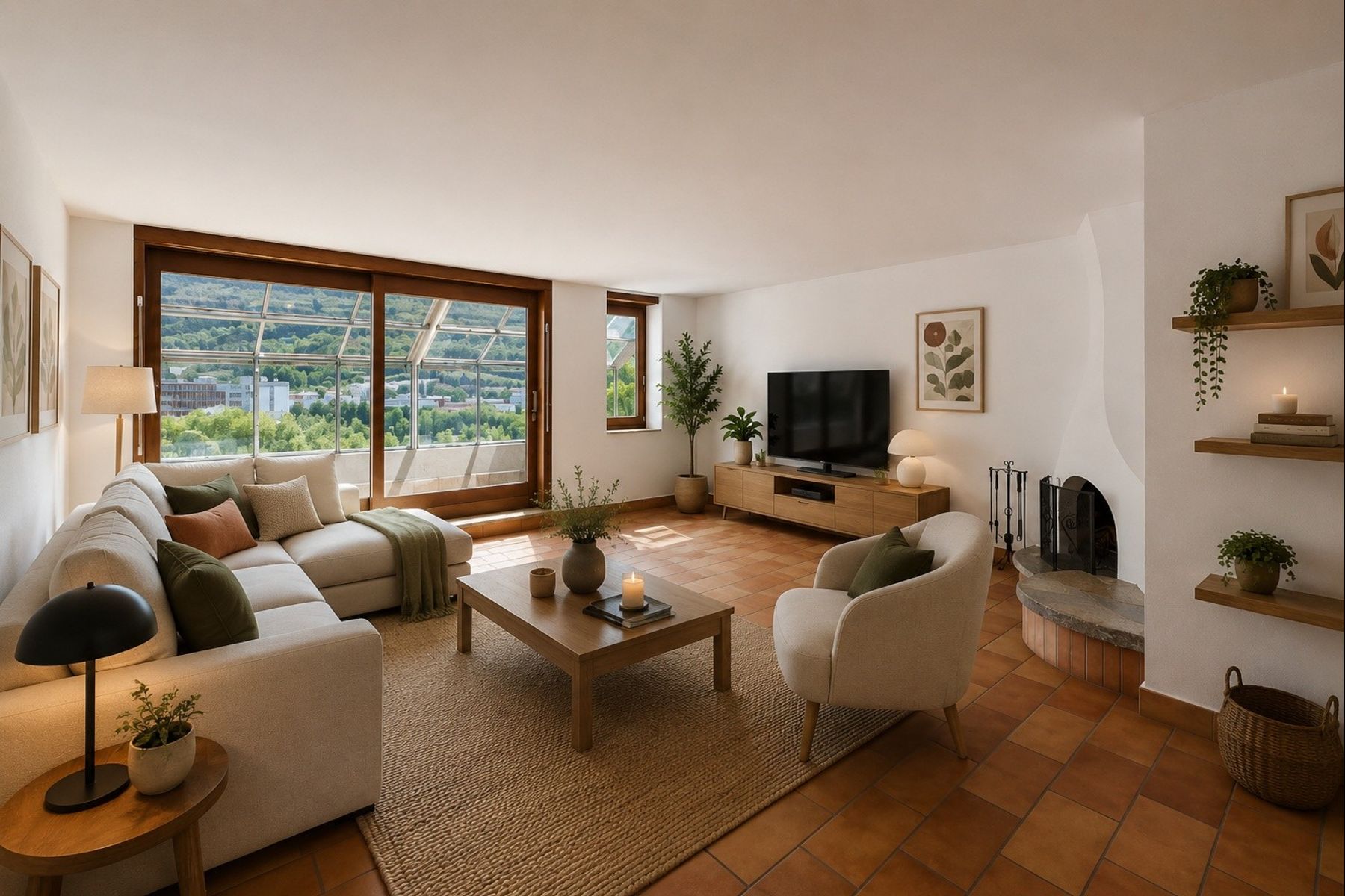  Apartment overlooking the city. - 物件實景